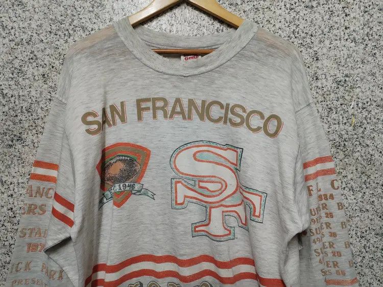 Vintage Vintage 1990’s san francisco 49ers crewneck Size US XL / EU 56 / 4 - 4 Thumbnail