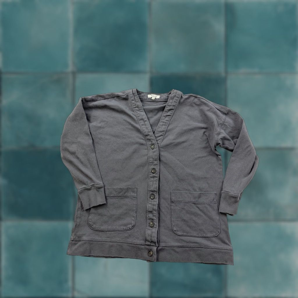 Madewell Madewell Cardigan Sweater Women’s XS Gray Size XS / US 0-2 / IT 36-38 - 1 Thumbnail