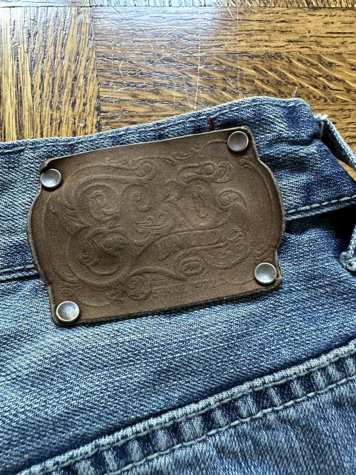 Ecko Unltd. Vintage Y2K Ecko Unltd. Baggy Wide Leg Denim Shorts Size US 36 / EU 52 - 5 Thumbnail