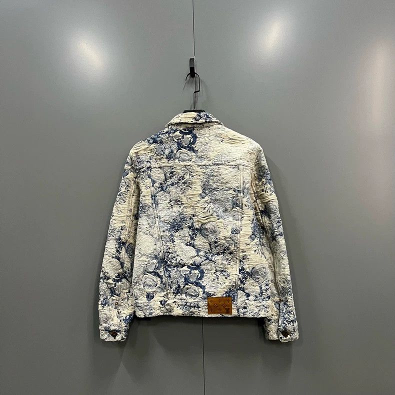 Louis Vuitton Louis Vuitton Plant flower embroidered denim jacket 2501-Ne Size US S / EU 44-46 / 1 - 2 Thumbnail