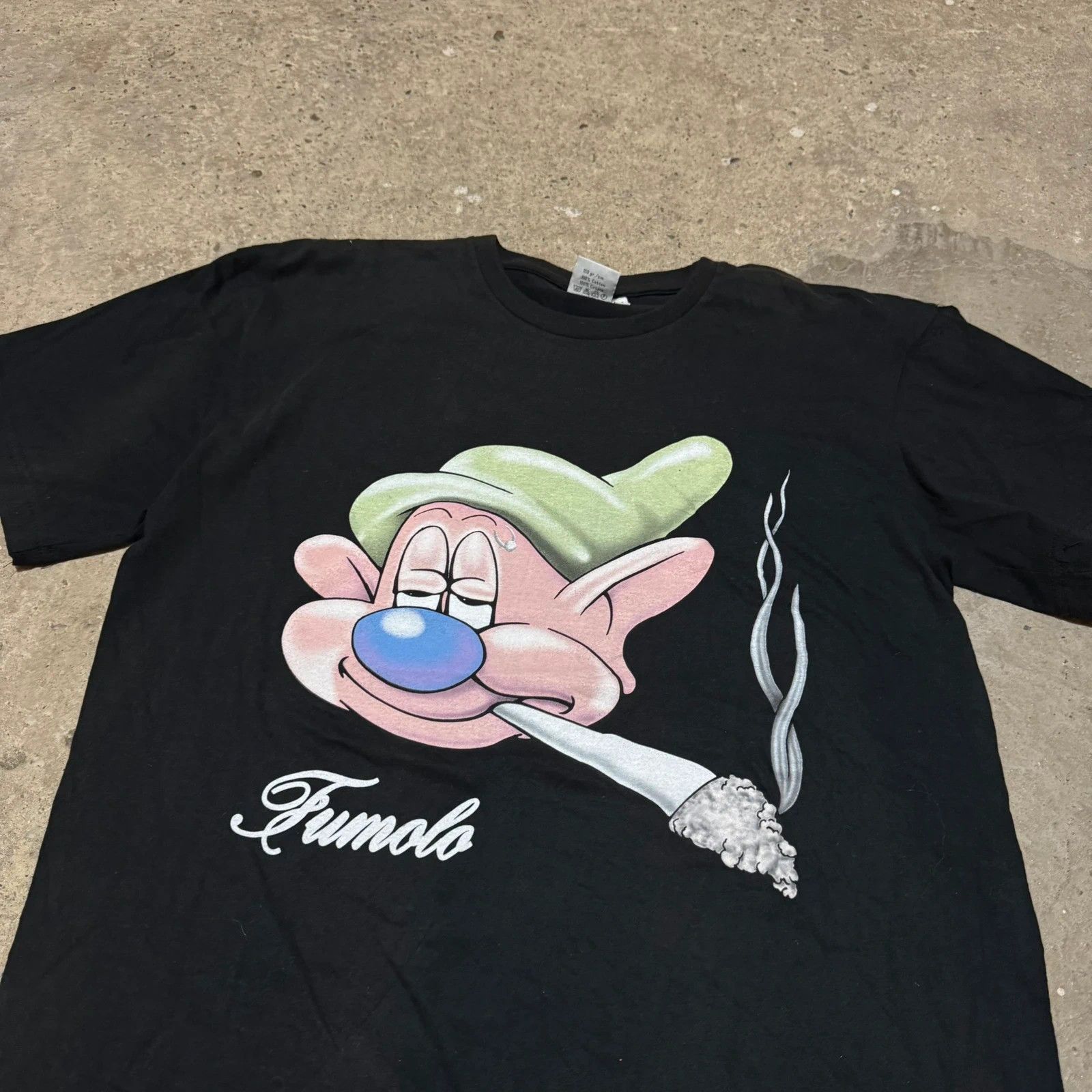 Vintage Vintage Fumolo high joint blant fun t-shirt Size US M / EU 48-50 / 2 - 3 Thumbnail