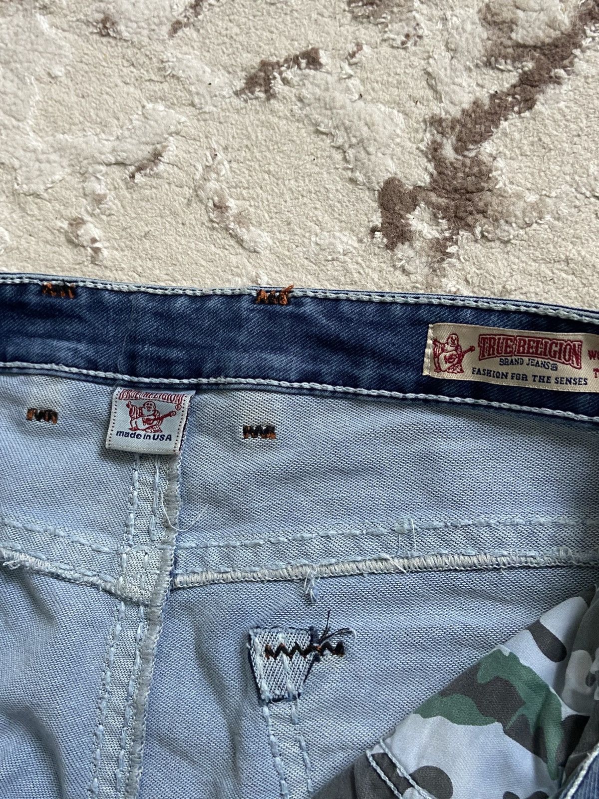True Religion × Vintage 🔥90’s True Religion Chief Keef STYLE Made In USA🔥 Size US 38 / EU 54 - 5 Thumbnail