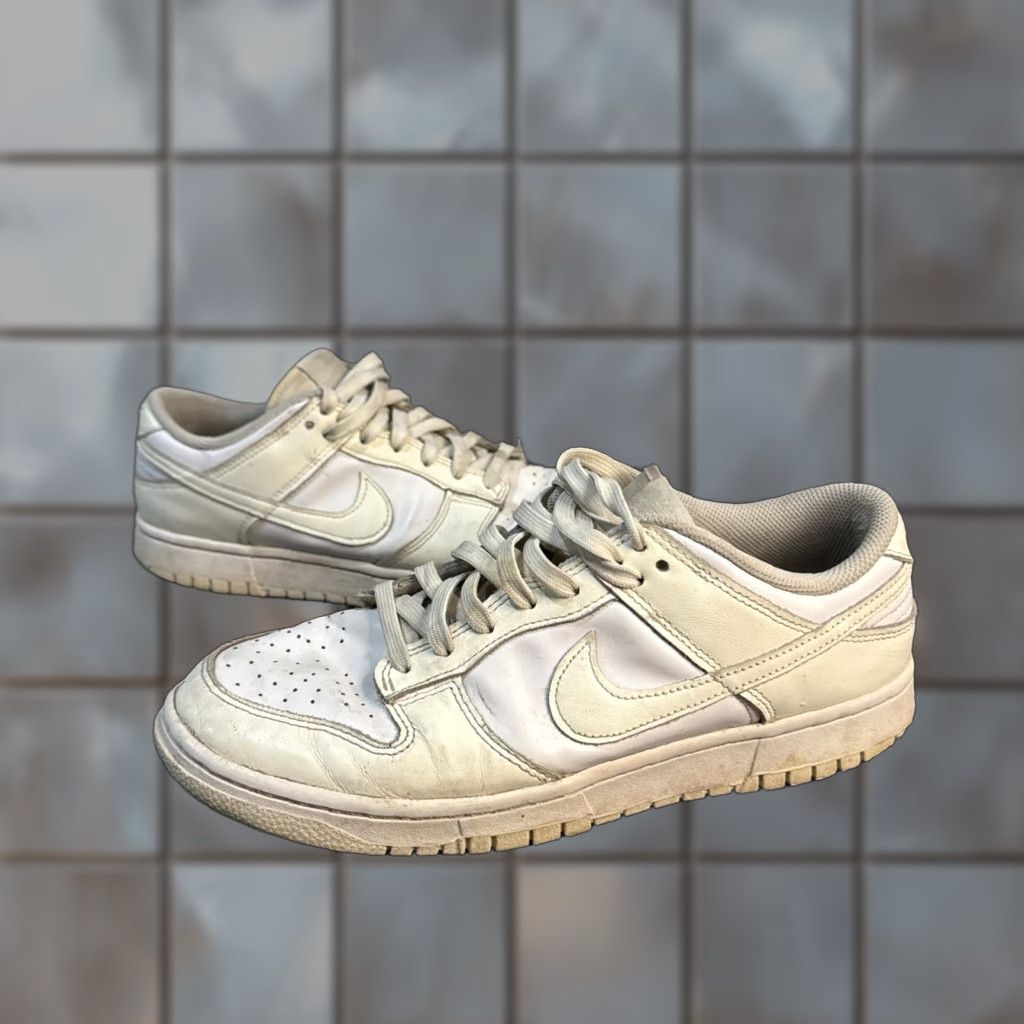 Nike DD1503-121 Nike Dunk Low Retro Coconut Milk Cream Sail Ivory Beige W Size 10.5 Women Sneaker Low Top Athletic Beige Nike Dunk Low Womens 10.5 Size US 11 / IT 41 - 1 Thumbnail
