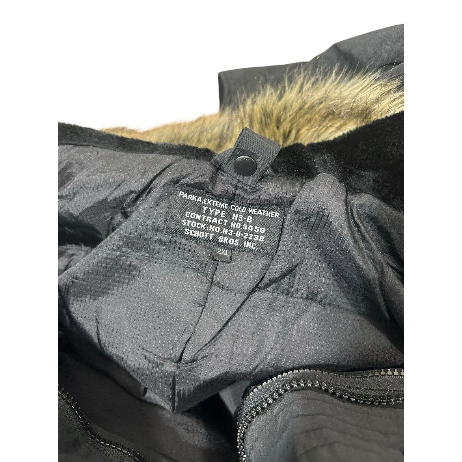 Schott Vintage Schott NYC Camouflage Parka Military Streetwear Y2K Size US XXL / EU 58 / 5 - 4 Thumbnail