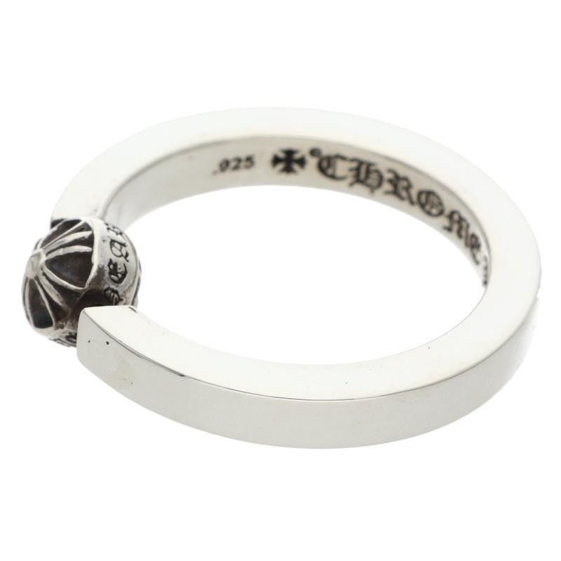 Chrome Hearts US9 Chrome Hearts BEAD IN BAND Ring 19 Size ONE SIZE - 5 Thumbnail