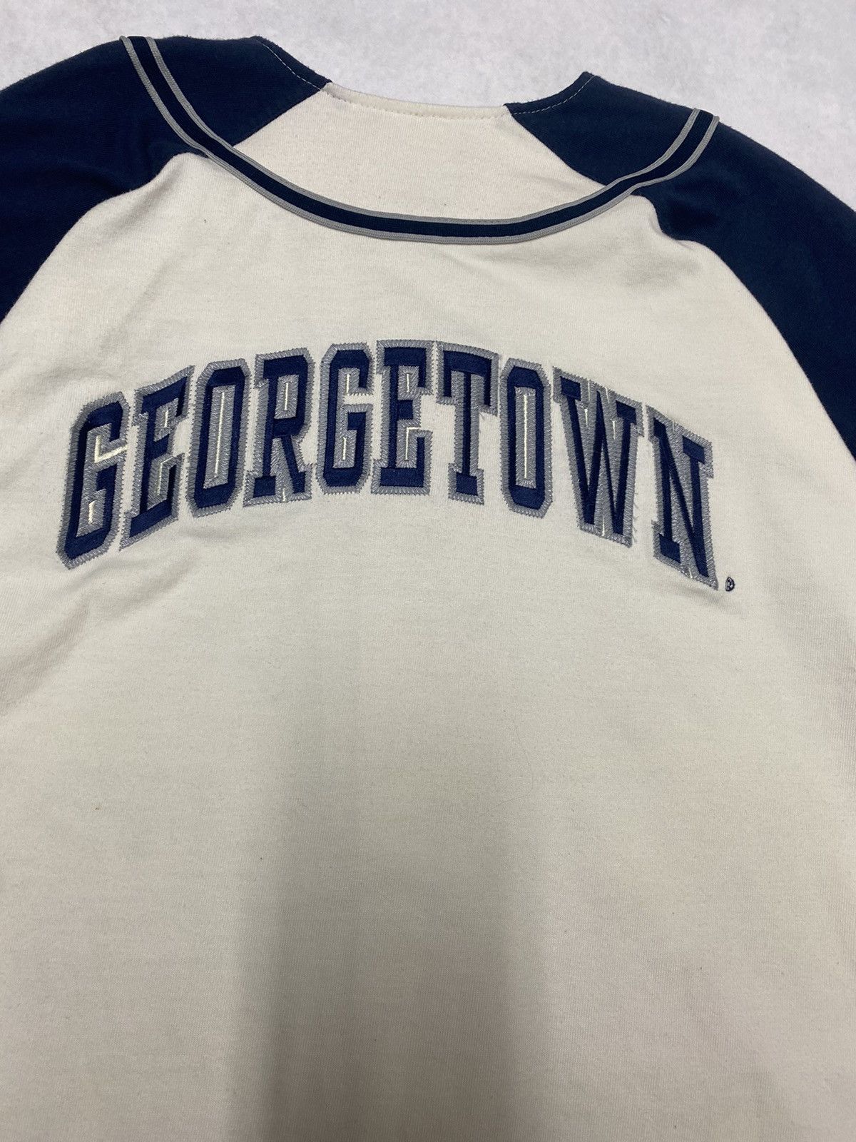 Starter × Vintage Crazy Vintage Streetwear 90’s Georgetown Starter Jersey S Size US S / EU 44-46 / 1 - 7 Thumbnail