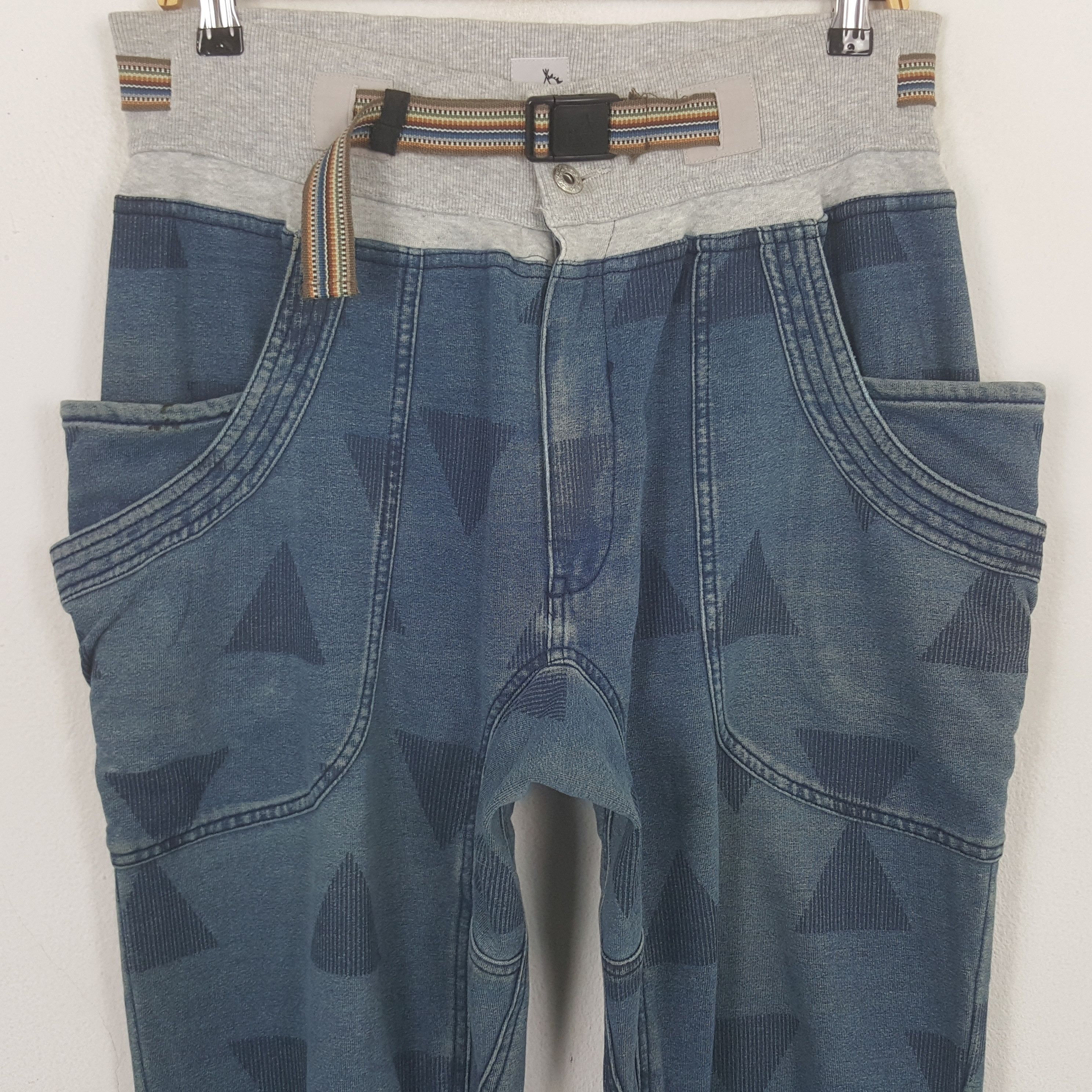 go slow caravan Vintage Go Slow Caravan Hippie Style Pants RR30 Size US 31 - 2 Thumbnail