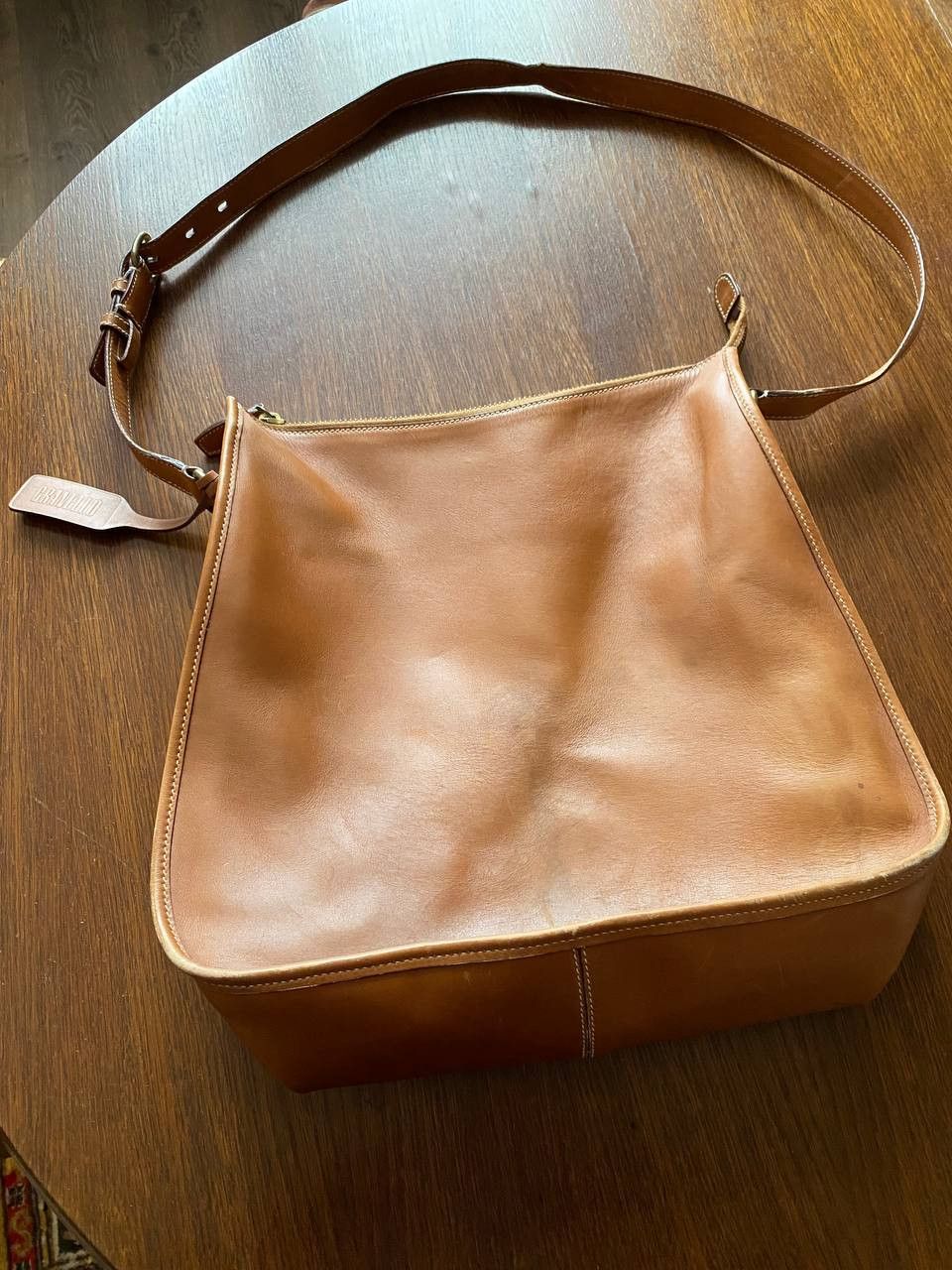 Leather vintage 90s Granello leather bag made in Italy Size ONE SIZE - 2 Thumbnail