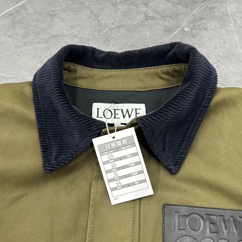 Loewe Loewe Olive green label wool work jacket Size US M / EU 48-50 / 2 - 4 Thumbnail