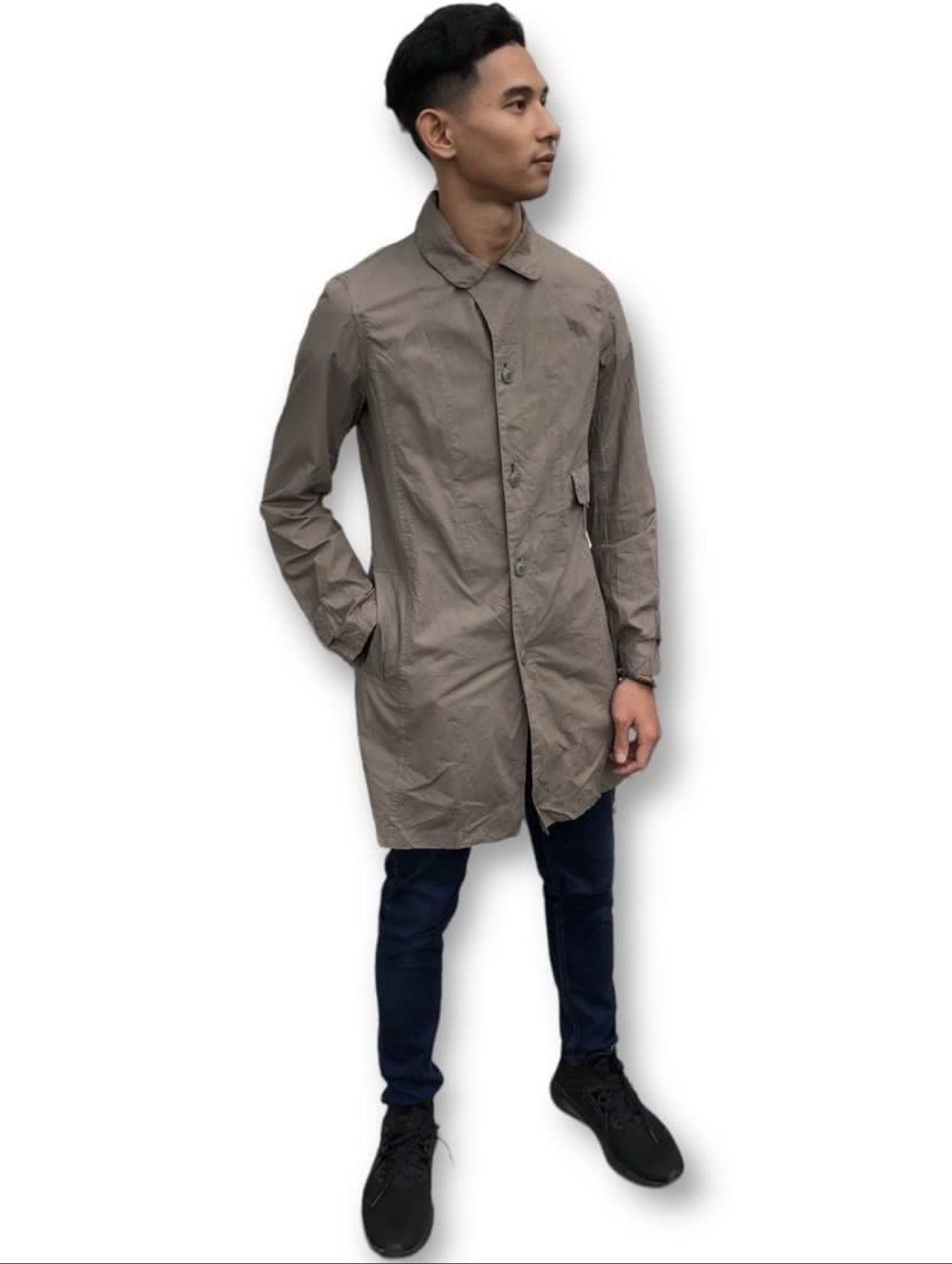 Issey Miyake 🔥VINTAGE SUNAO KUWAHARA BY ISSEY MIYAKE SINGLE BUTTON COAT Size US M / EU 48-50 / 2 - 5 Thumbnail