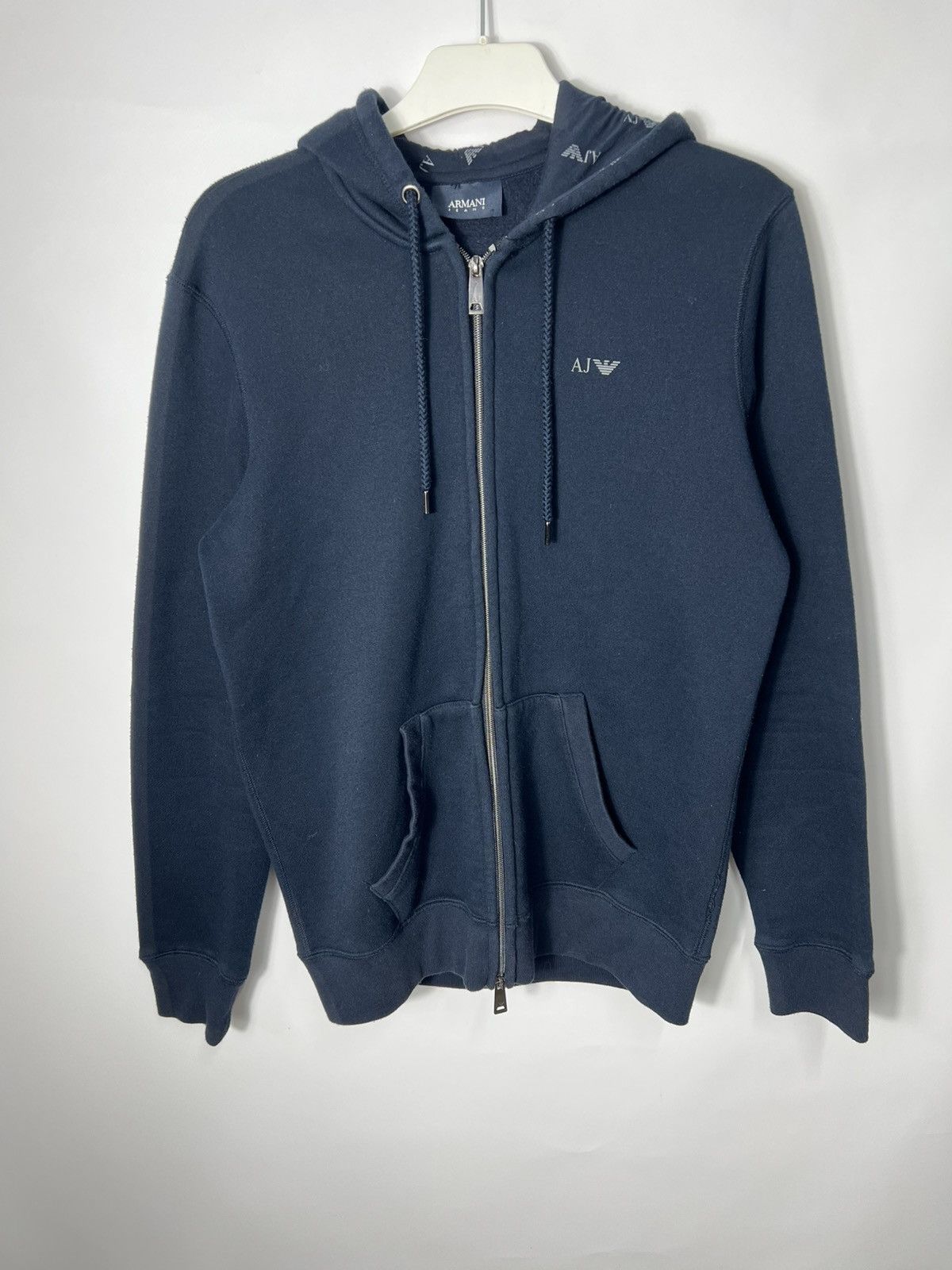 Emporio Armani Vintage streetwear y2k hype Emporio Armani Jeans Zip Hoodie Size US S / EU 44-46 / 1 - 1 Thumbnail