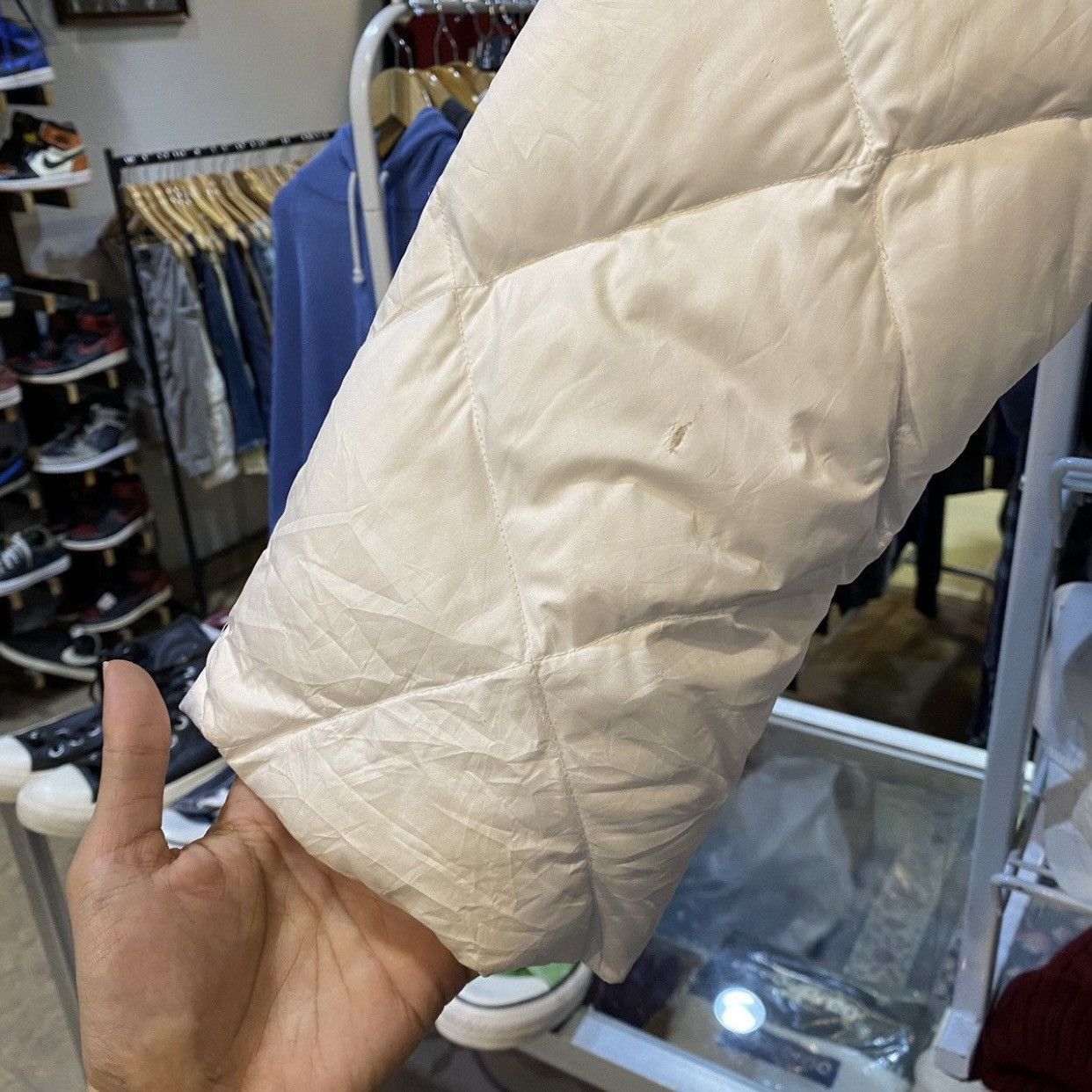 Burberry Burberry Brit White Diamond Quilted Jacket Classic Puffer Size US S / EU 44-46 / 1 - 6 Thumbnail