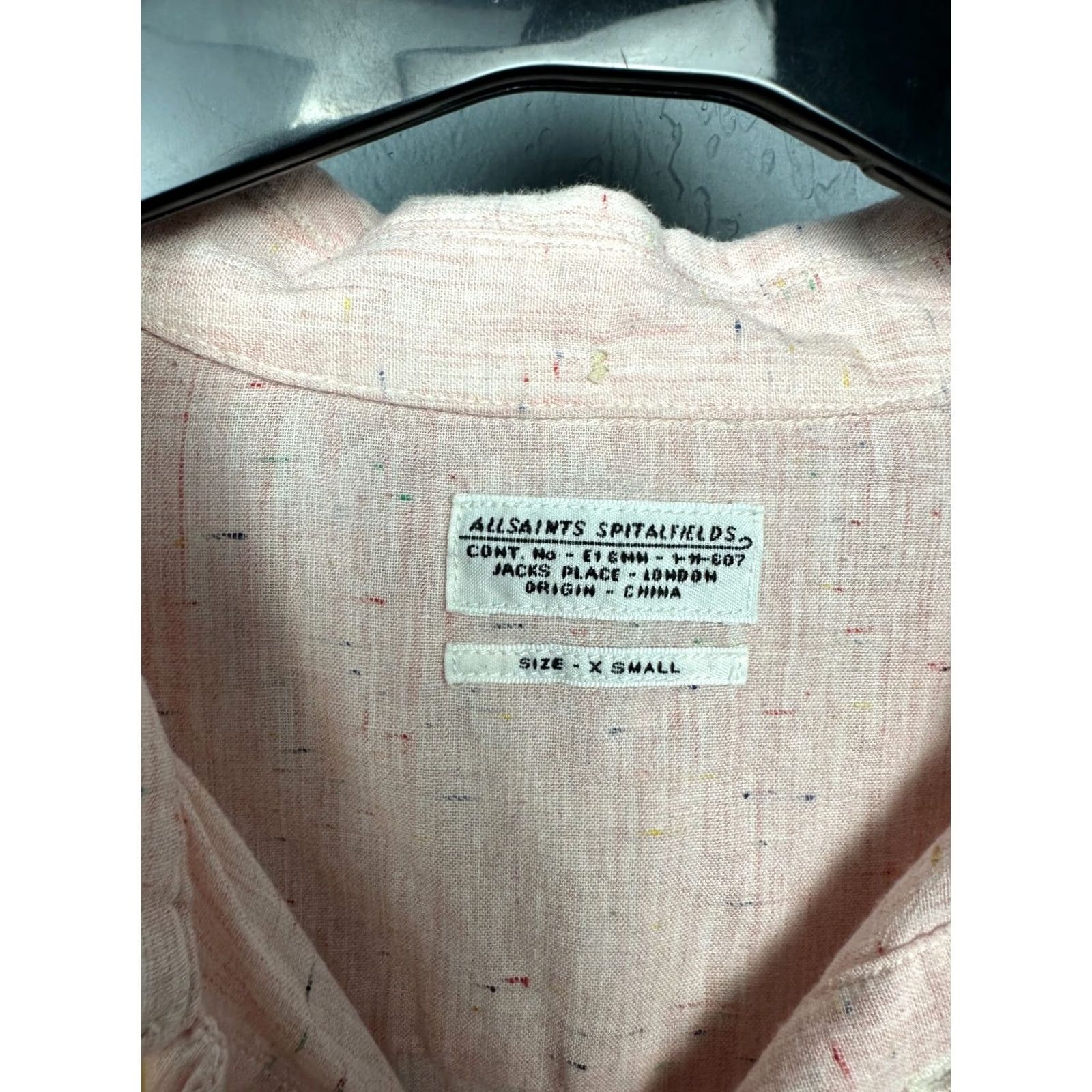 Allsaints AllSaints Mens Bureau Hawaiian Short Sleeve Shirt XS Multicolor Button-Up Shirt Mens Hawaii 90s Size US XS / EU 42 / 0 - 3 Thumbnail