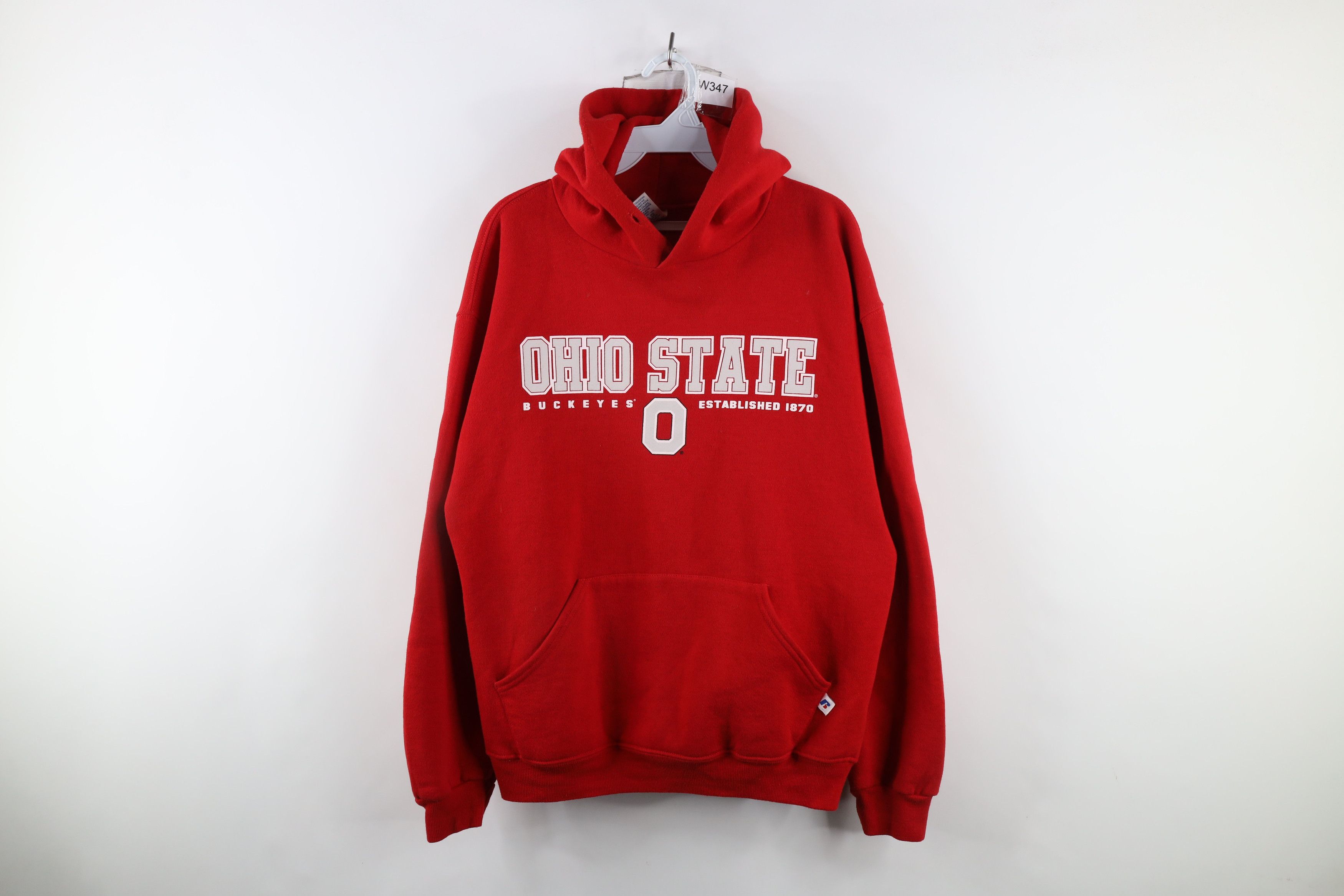 Russell Athletic × Vintage Vintage Russell Athletic Spell Ohio State University Hoodie Size US M / EU 48-50 / 2 - 1 Thumbnail