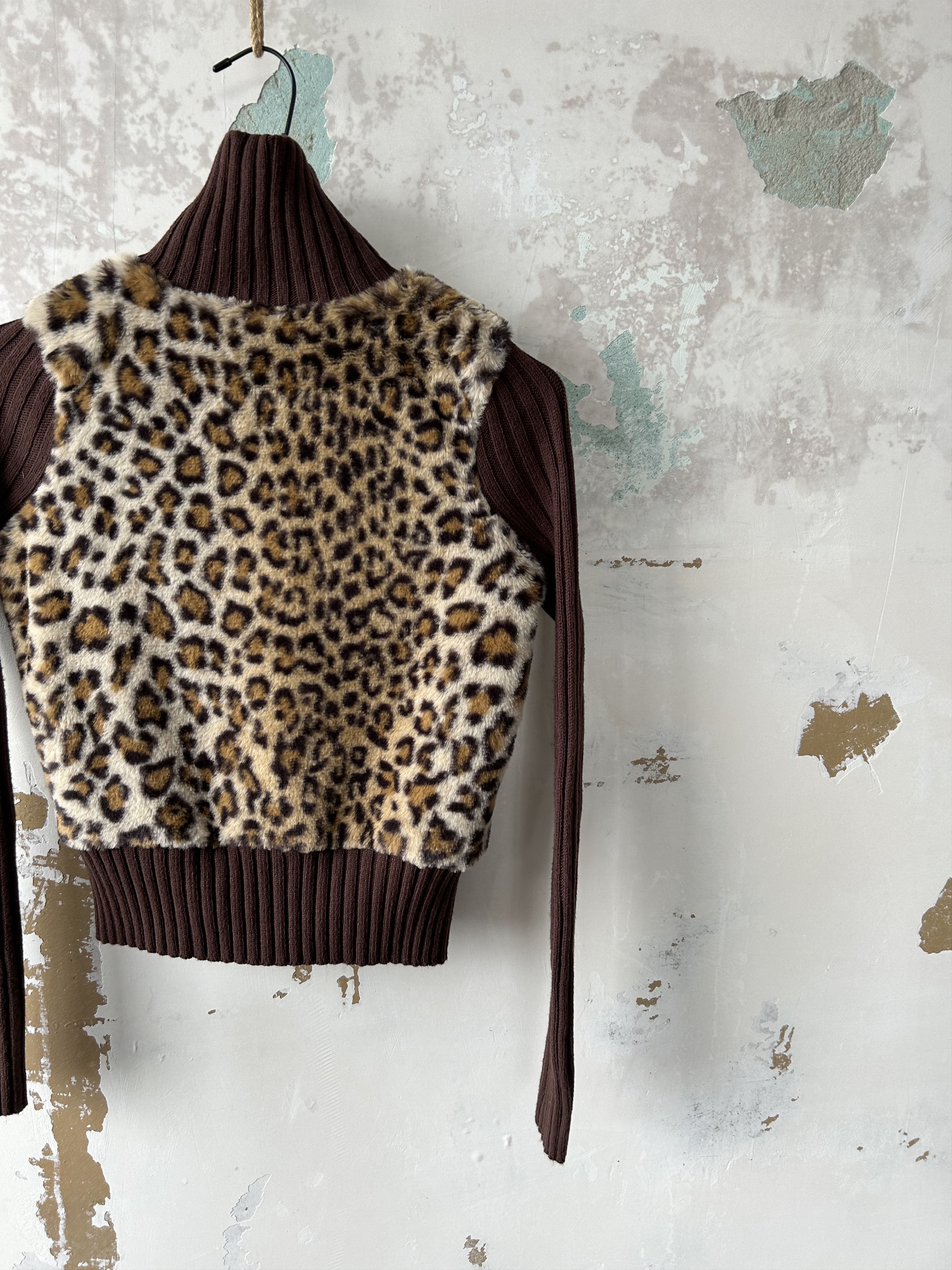 Vintage 2000’s Aesthetic Y2K Vintage Glam Faux Fur Jacket Size XS / US 0-2 / IT 36-38 - 6 Thumbnail
