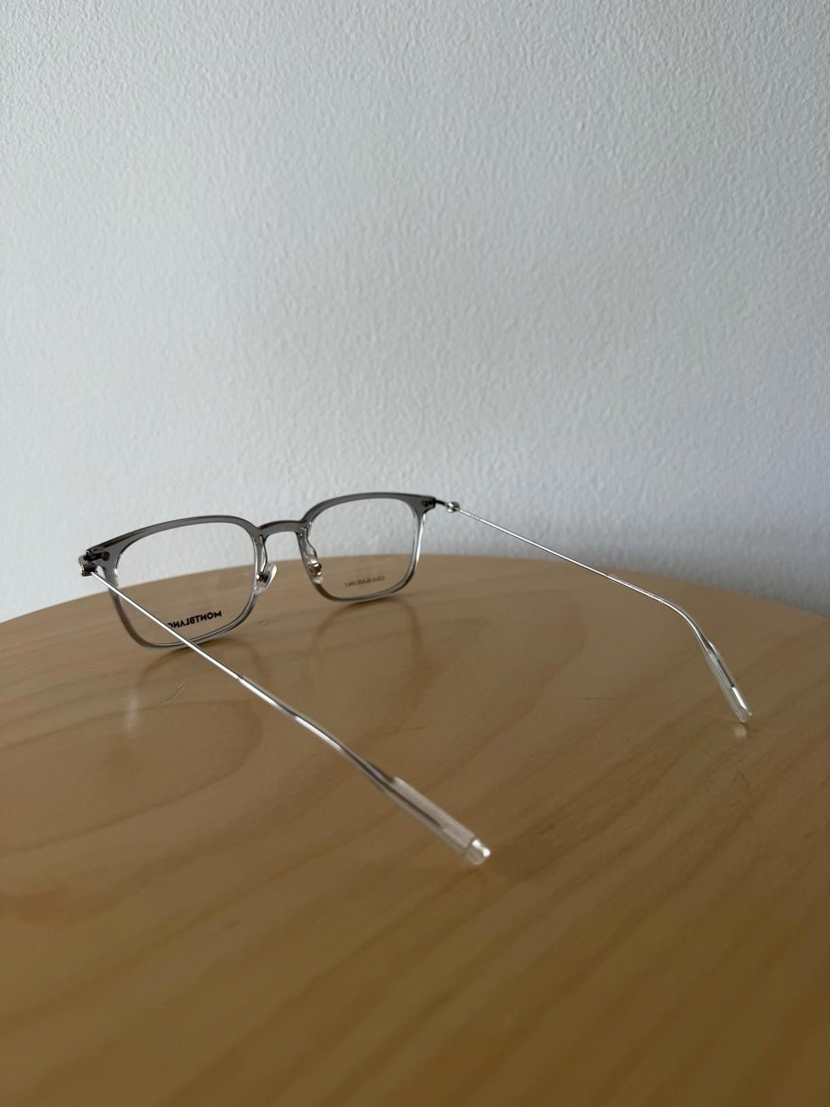 Montblanc New montblanc optical glasses frames eyeglasses MB0100O 002 Size ONE SIZE - 5 Thumbnail