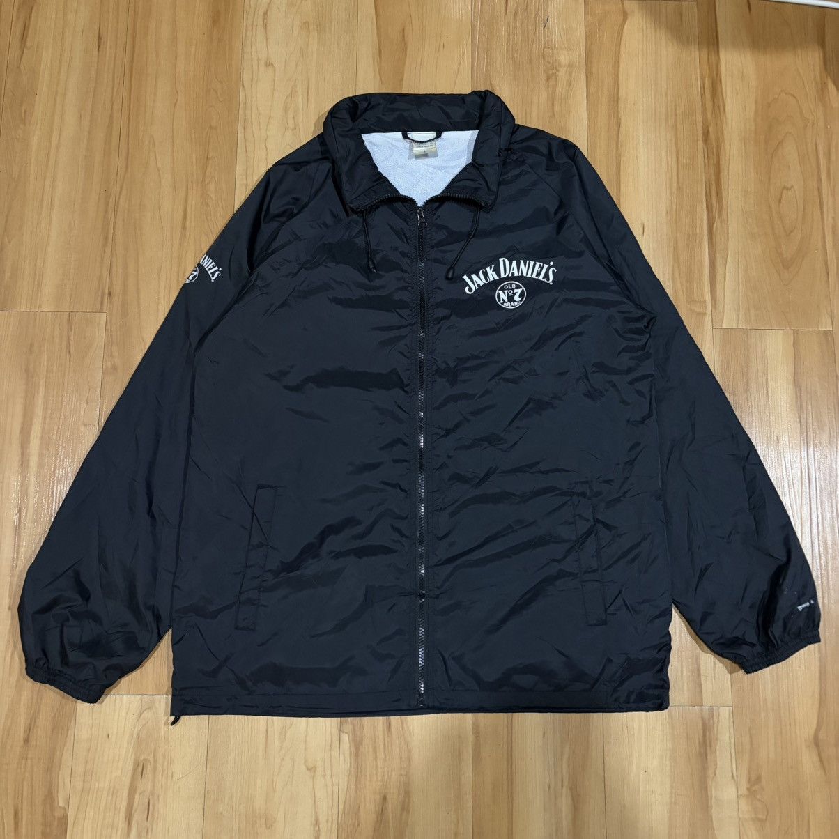 Vintage Jack daniel's windbreaker jacket Size US L / EU 52-54 / 3 - 1 Thumbnail