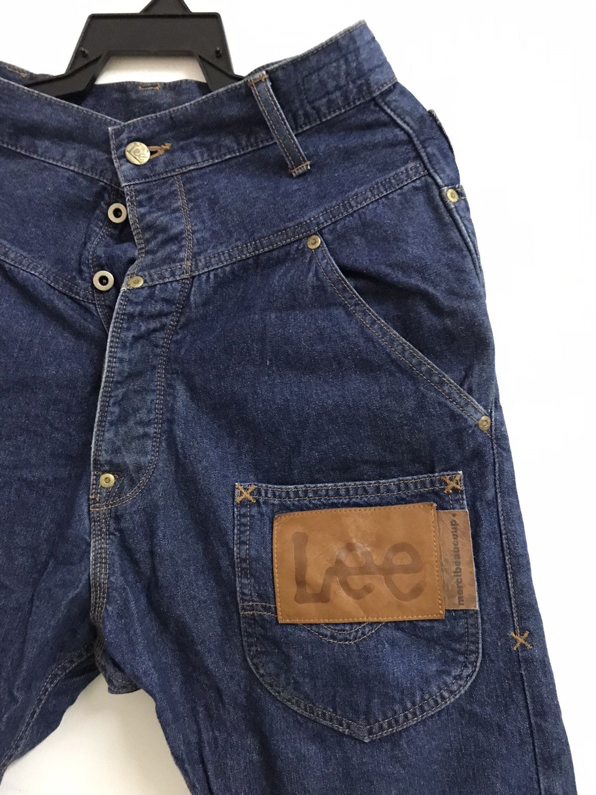 LEE X Mercebeaucoup jeans by Issey Miyake