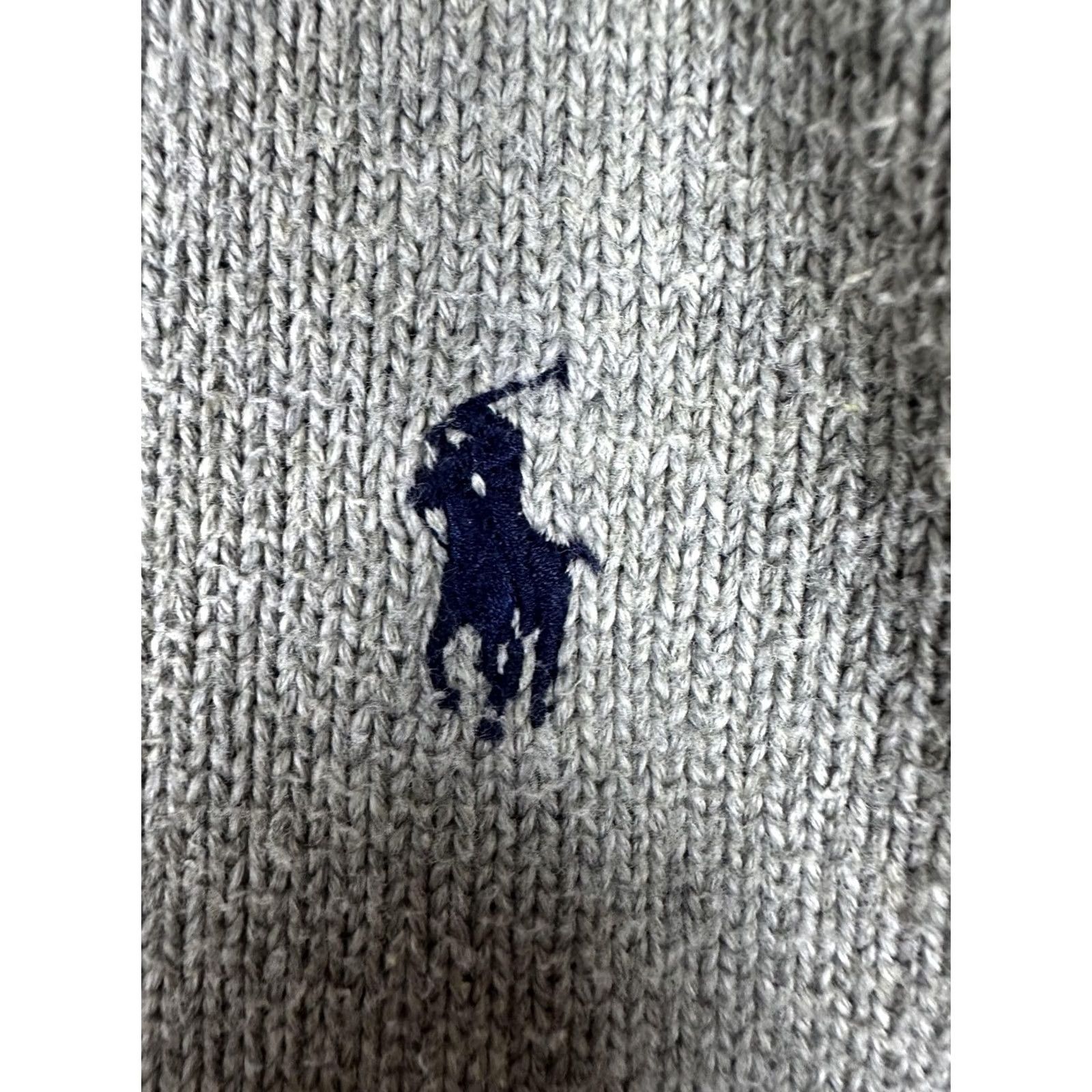 Polo Ralph Lauren Polo Ralph Lauren Sweater Mens XL Gray Mock Neck Pullover Wool Blend Casual Size US XL / EU 56 / 4 - 6 Thumbnail
