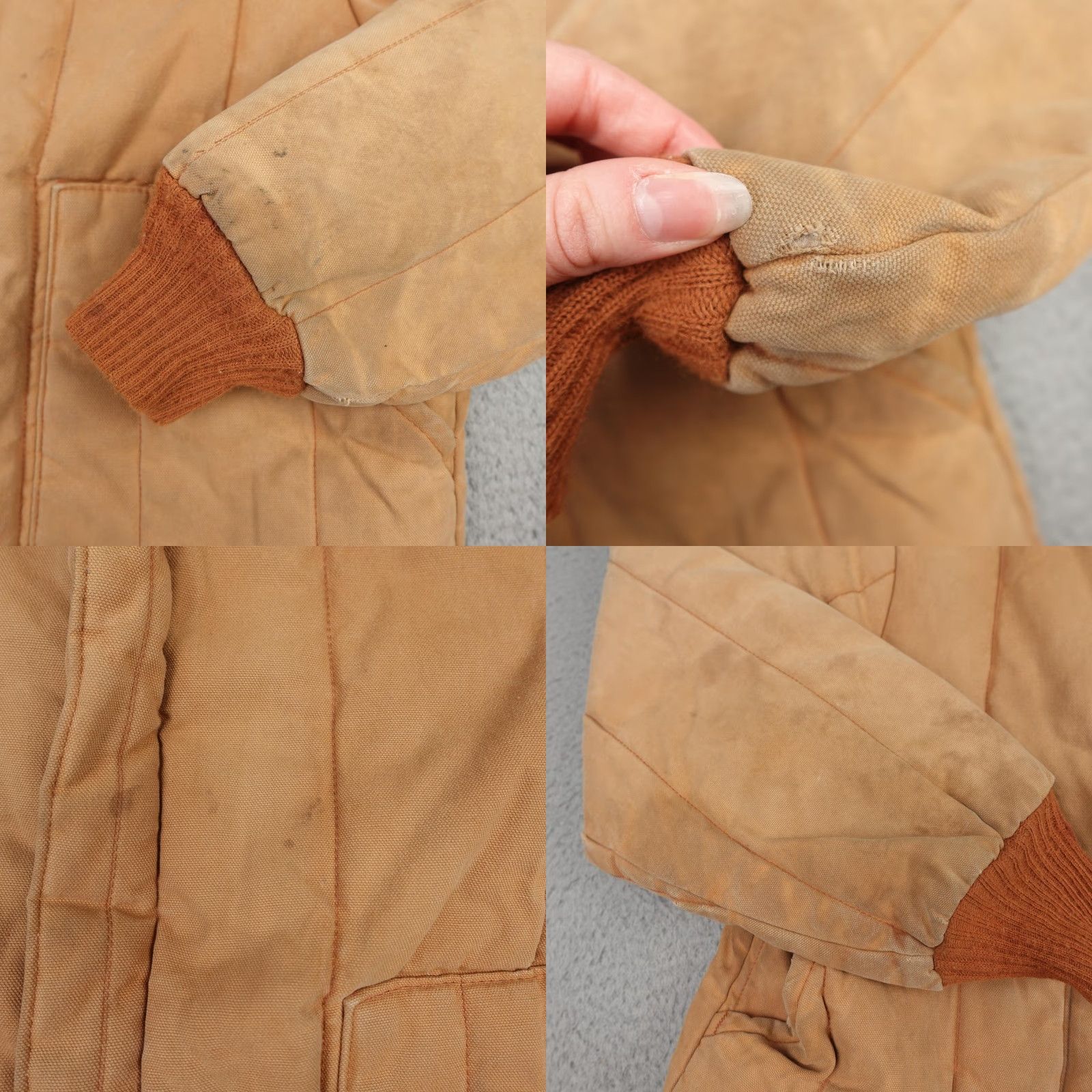 Walls VINTAGE Walls Jacket Mens 2XL Tan Brown Corduroy Collar Workwear USA 90s Size US XXL / EU 58 / 5 - 8 Thumbnail