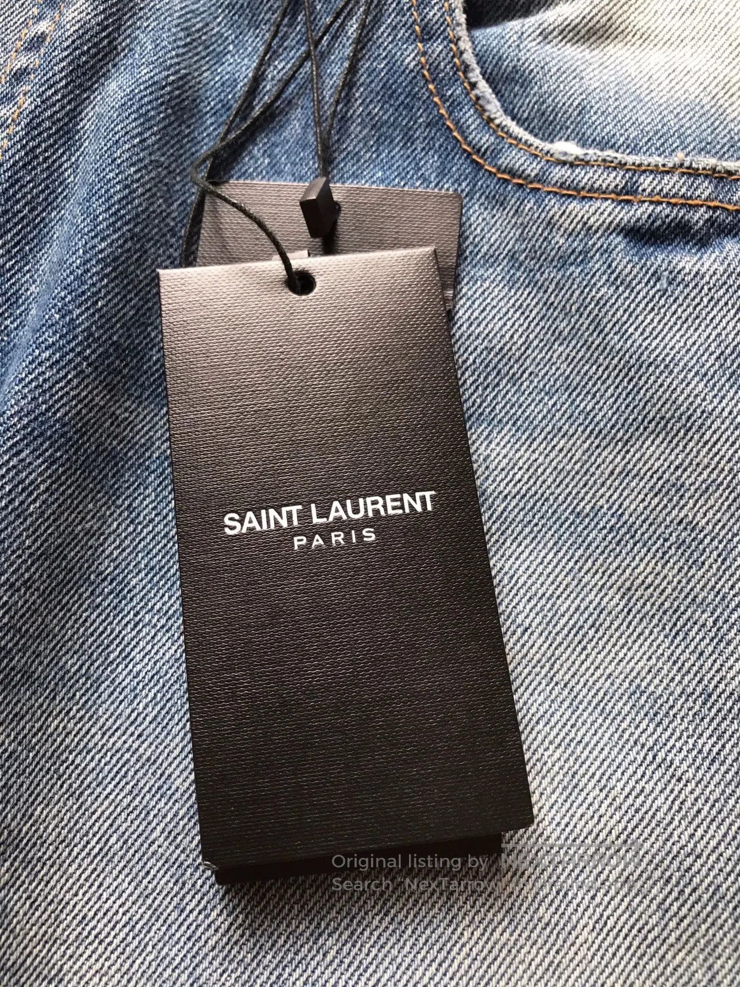 Yves Saint Laurent YSL SLP D10 Distressed Jeans W31. Size US 31 - 7 Thumbnail
