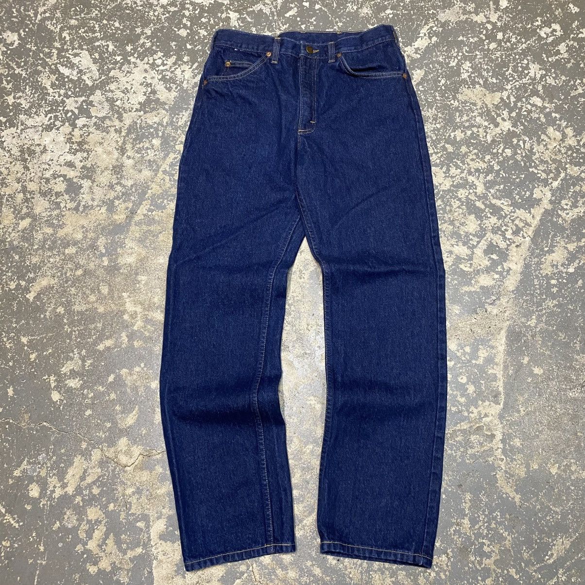 Lee × Vintage Vintage Lee Riders Dark Wash Denim Jeans USA 90s Size US 29 - 6 Thumbnail