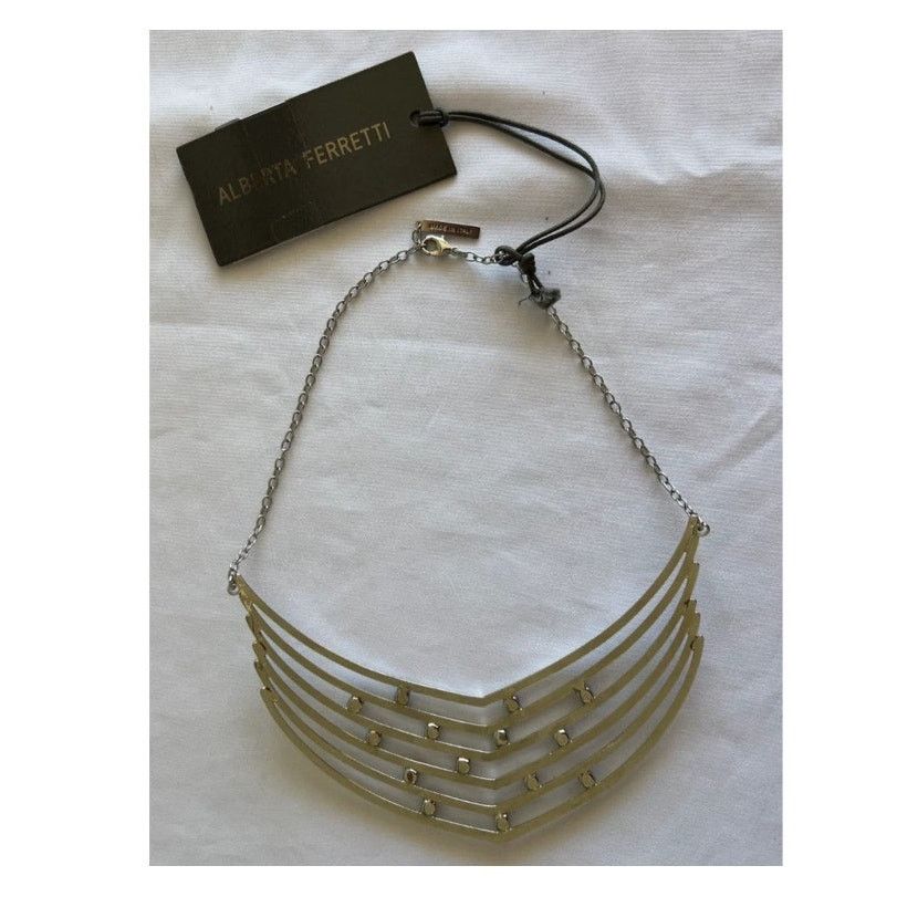 Alberta Ferretti AW20 Alberta Ferretti Crystal-Embellished Strass Necklace Size ONE SIZE - 10 Thumbnail