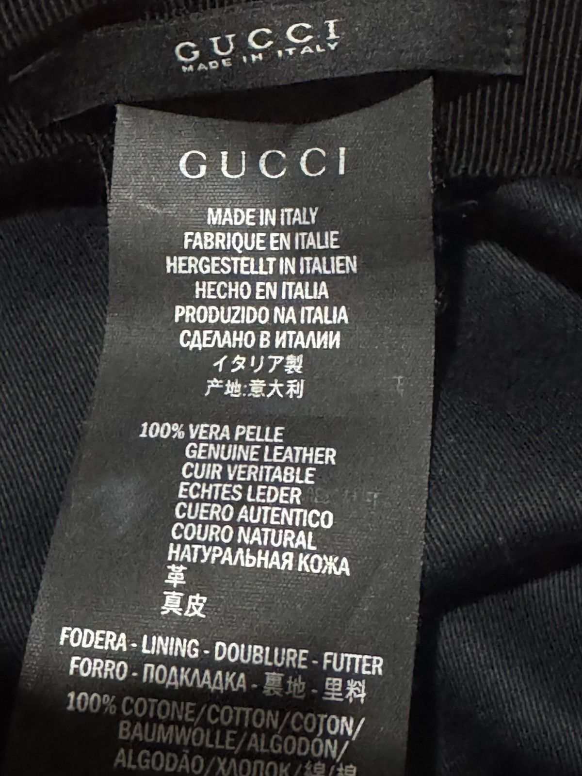 Gucci Gucci Pure leather Newboys Cap One Size Size ONE SIZE - 6 Thumbnail