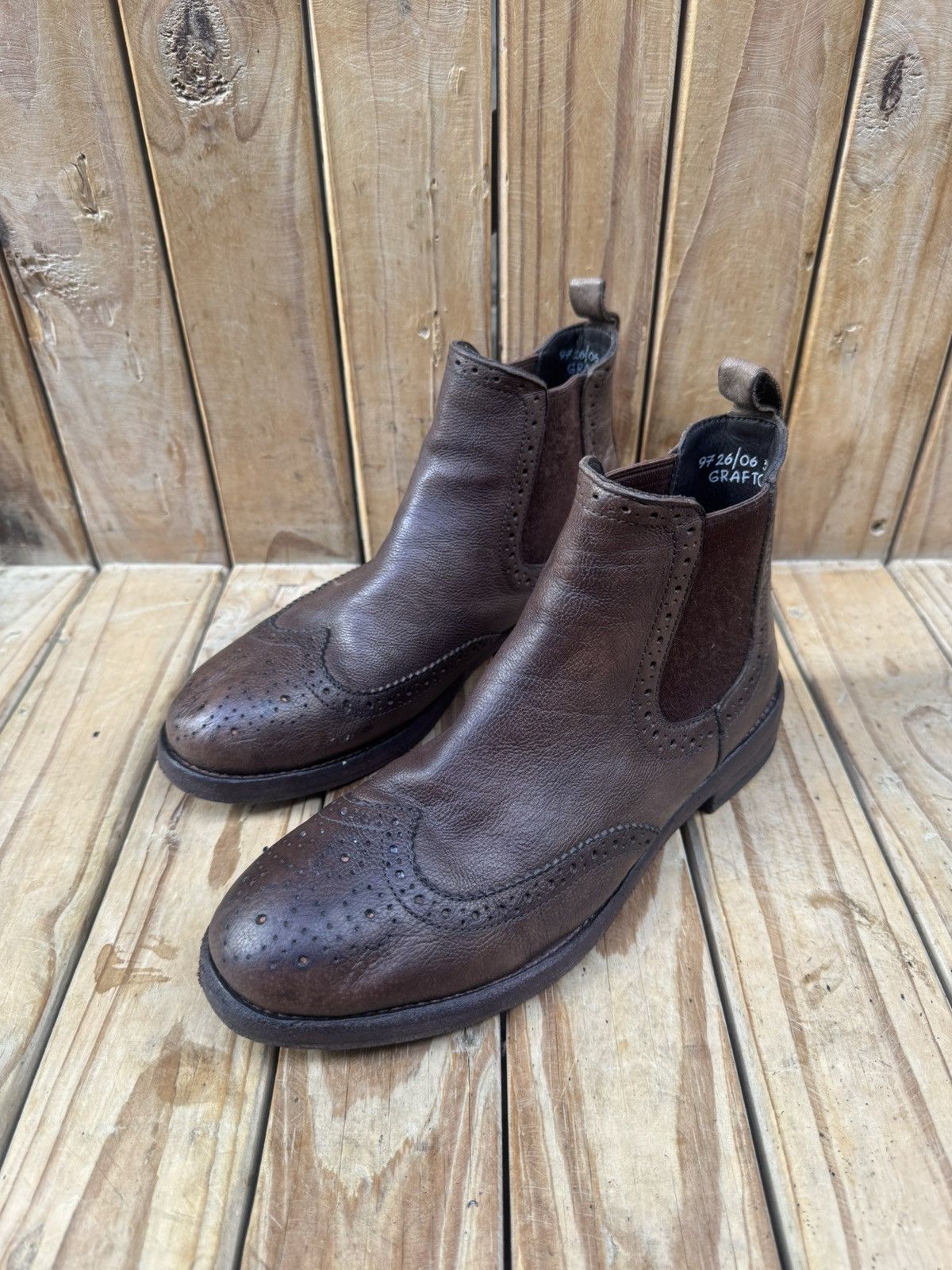 Church's Church’s ‘GRAFTON’ Brown Leather Boots Women’s EUR 37 H UK 4 Size US 7 / IT 37 - 22 Thumbnail