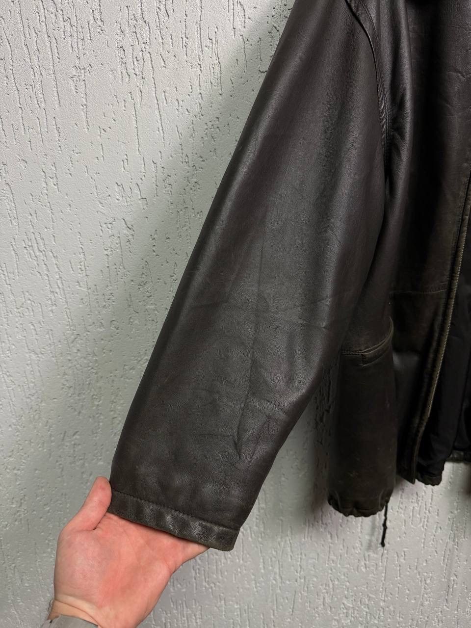 Yves Saint Laurent Vintage Rare Yves Saint Laurent Leather Jacket 90s Size US L / EU 52-54 / 3 - 12 Thumbnail