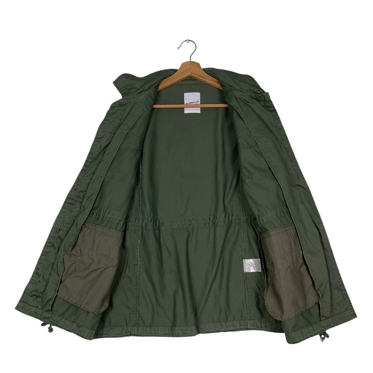 Japanese Brand DOUBLEFOCUS Dsquared Patches Field Jacket #1237-C56 Size US L / EU 52-54 / 3 - 11 Thumbnail