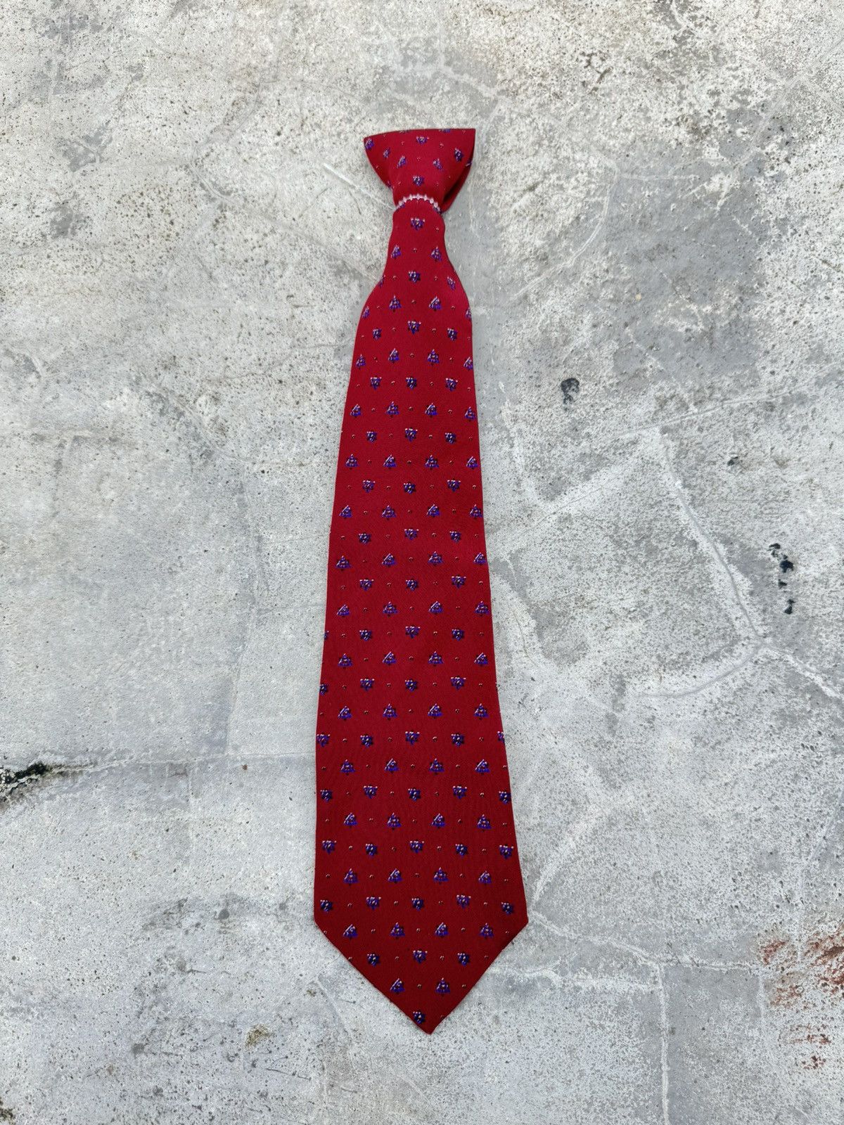 Christian Dior Monsieur × Dior Vintage Christian Dior Necktie Red Size ONE SIZE - 1 Thumbnail
