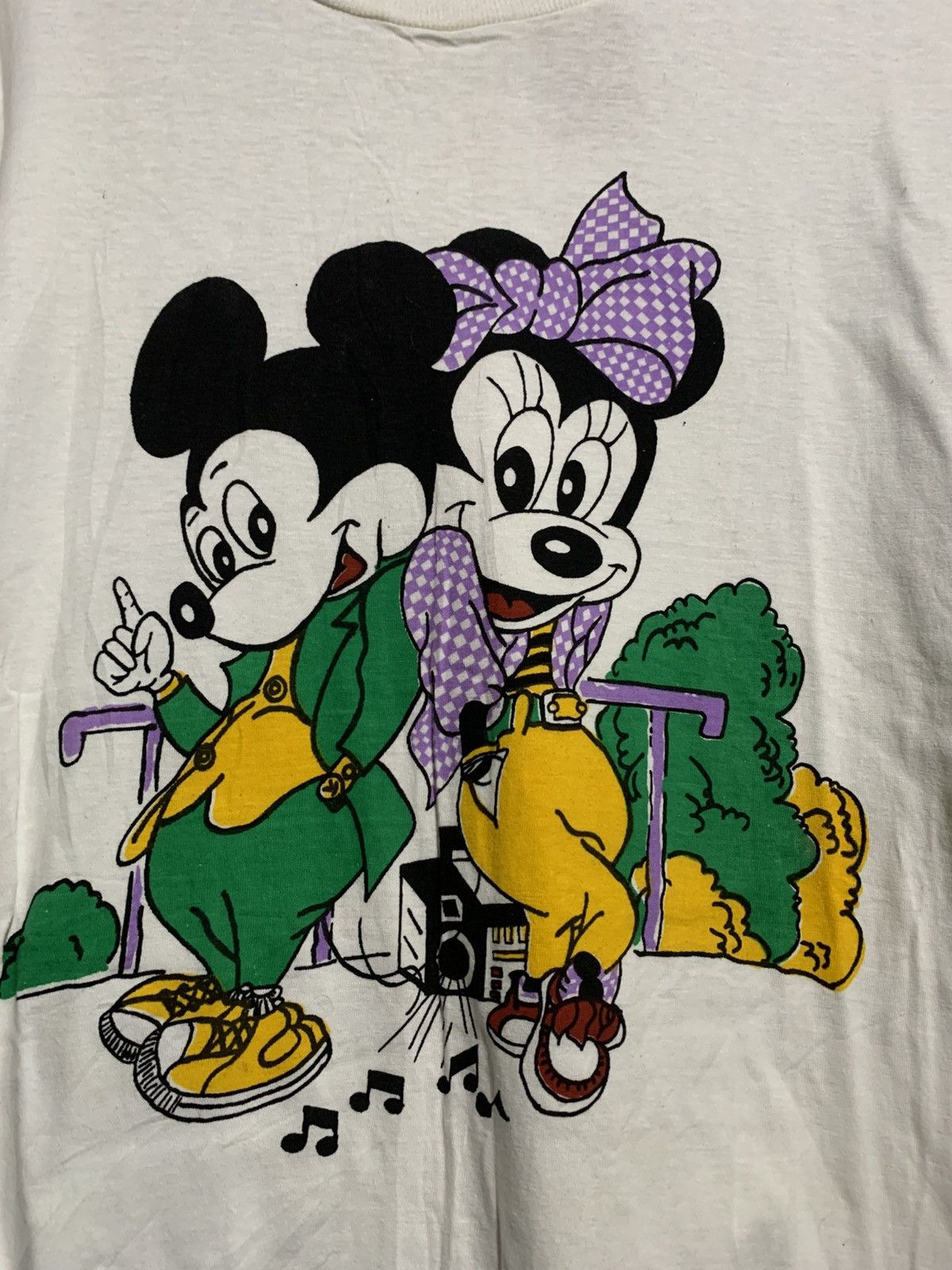 Disney Vintage Mickey And Minnie Mouse Lovers Size US XL / EU 56 / 4 - 2 Thumbnail