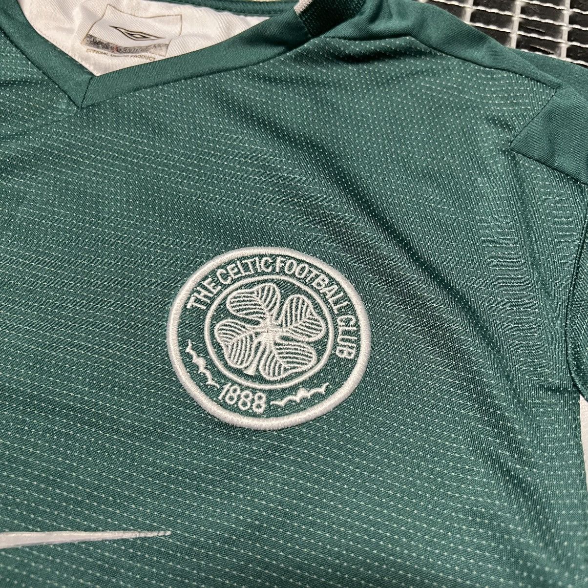 Umbro 🔥CELTIC 2004 2005 UMBRO AWAY 2 SOCCER JERSEY Size US M / EU 48-50 / 2 - 4 Thumbnail