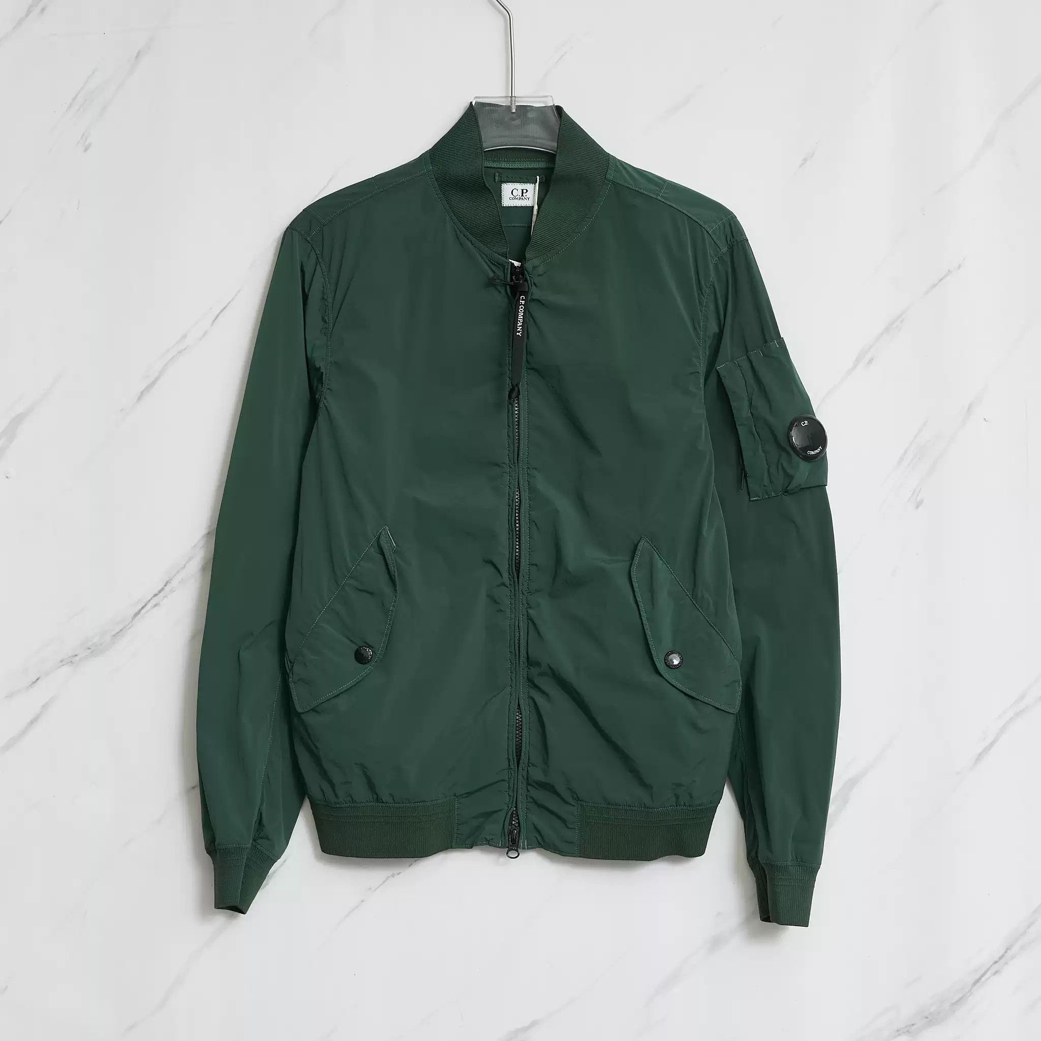 C.P. Company C.P. Company Men's Baseball Collar Jacket Size US M / EU 48-50 / 2 - 1 Thumbnail