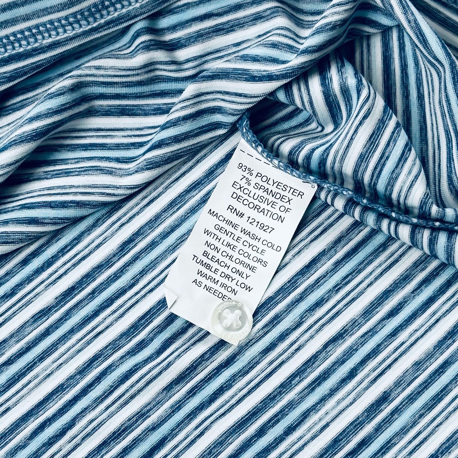 johnnie-O johnnie-O Men’s Small Richie Navy Stripe Golf Polo Shirt Size US S / EU 44-46 / 1 - 9 Thumbnail