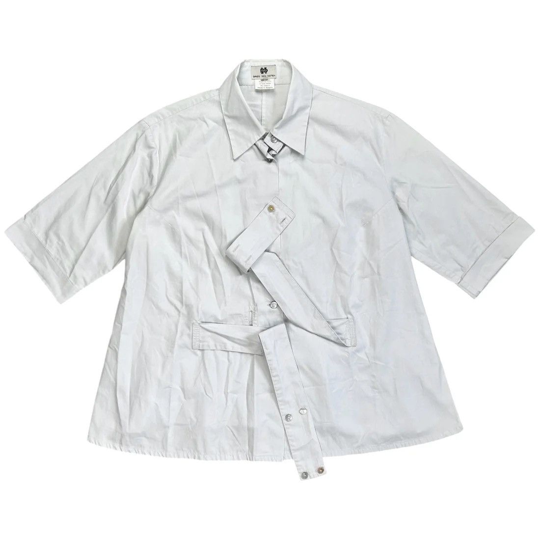 Dries Van Noten Dries Van Noten Wrap Strap Shirt Size US S / EU 44-46 / 1 - 1 Thumbnail