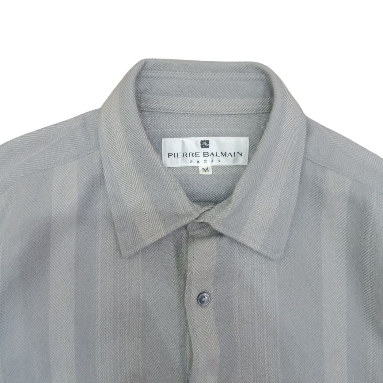 Balmain × Pierre Balmain 🔥Vintage Pierre Balmain Wool shirt Size US M / EU 48-50 / 2 - 2 Thumbnail