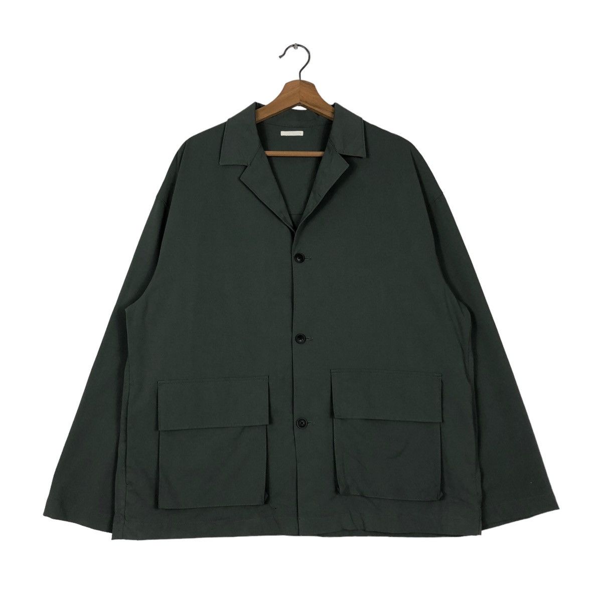 Japanese Brand 🔥Vintage Work Chore Jacket GU Japan Issey Miyake Size US L / EU 52-54 / 3 - 1 Thumbnail
