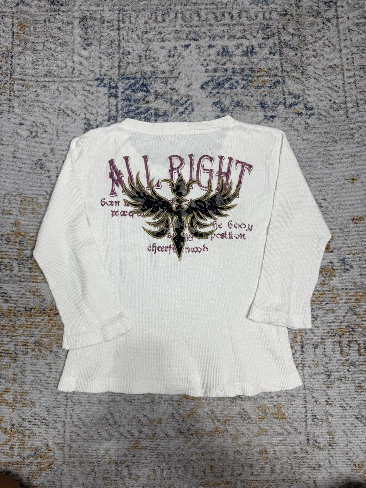 Japanese Brand Blue stive ifsix style long sleeve Size M / US 6-8 / IT 42-44 - 3 Thumbnail