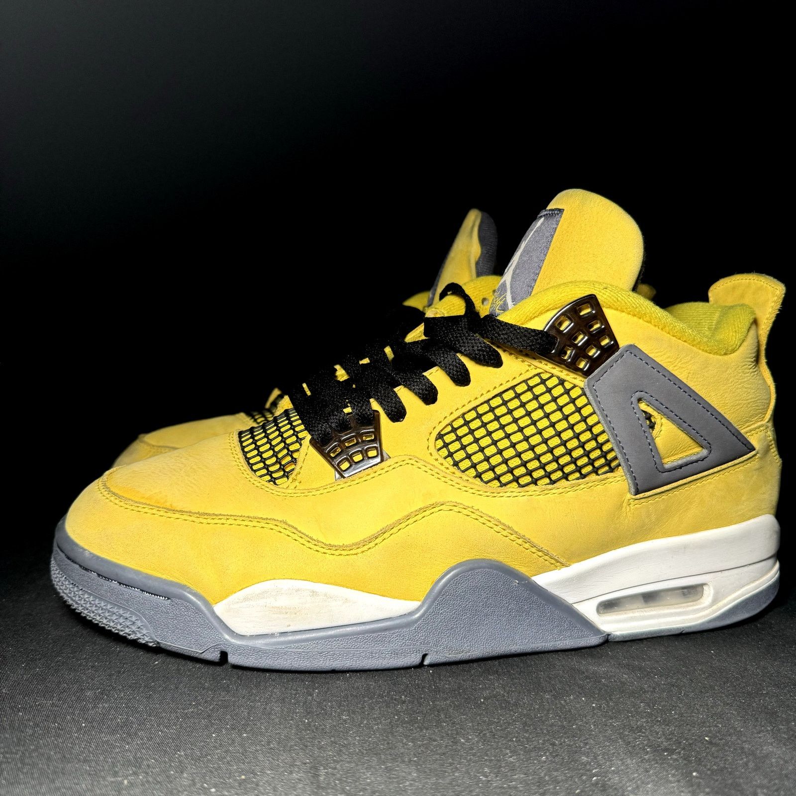 Jordan Brand Size 12 - Nike Air Jordan 4 Retro Lightning 2021 Men's Shoes Size US 12 / EU 45 - 9 Thumbnail