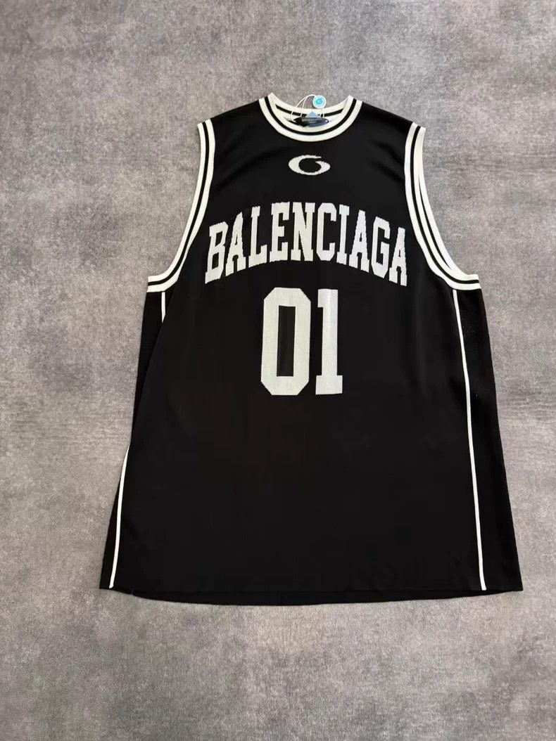 Balenciaga Balenciaga Loop Basketball Vest Size US S / EU 44-46 / 1 - 1 Thumbnail