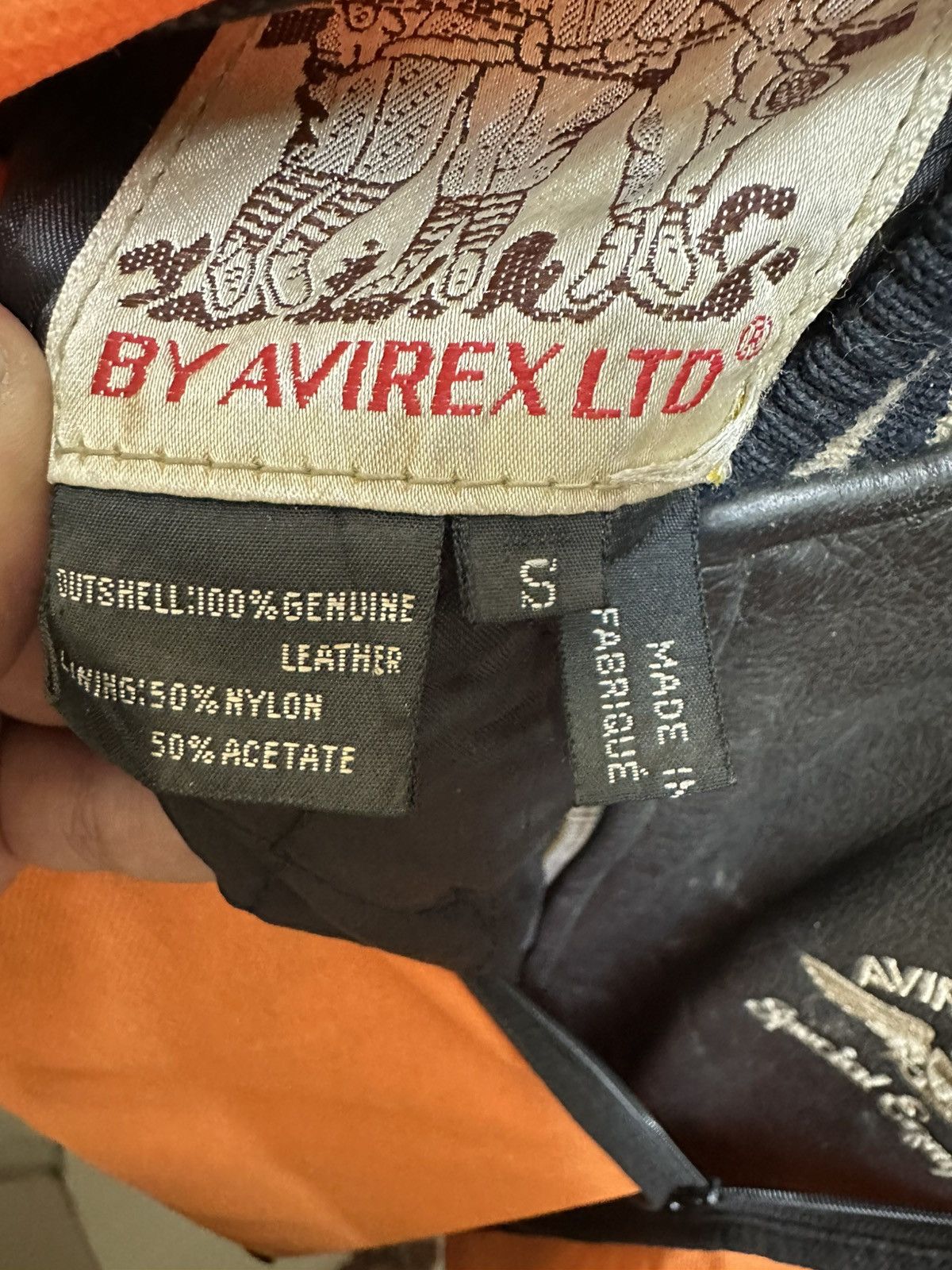 Avirex Avirex USA Leather jacket Size US S / EU 44-46 / 1 - 9 Thumbnail