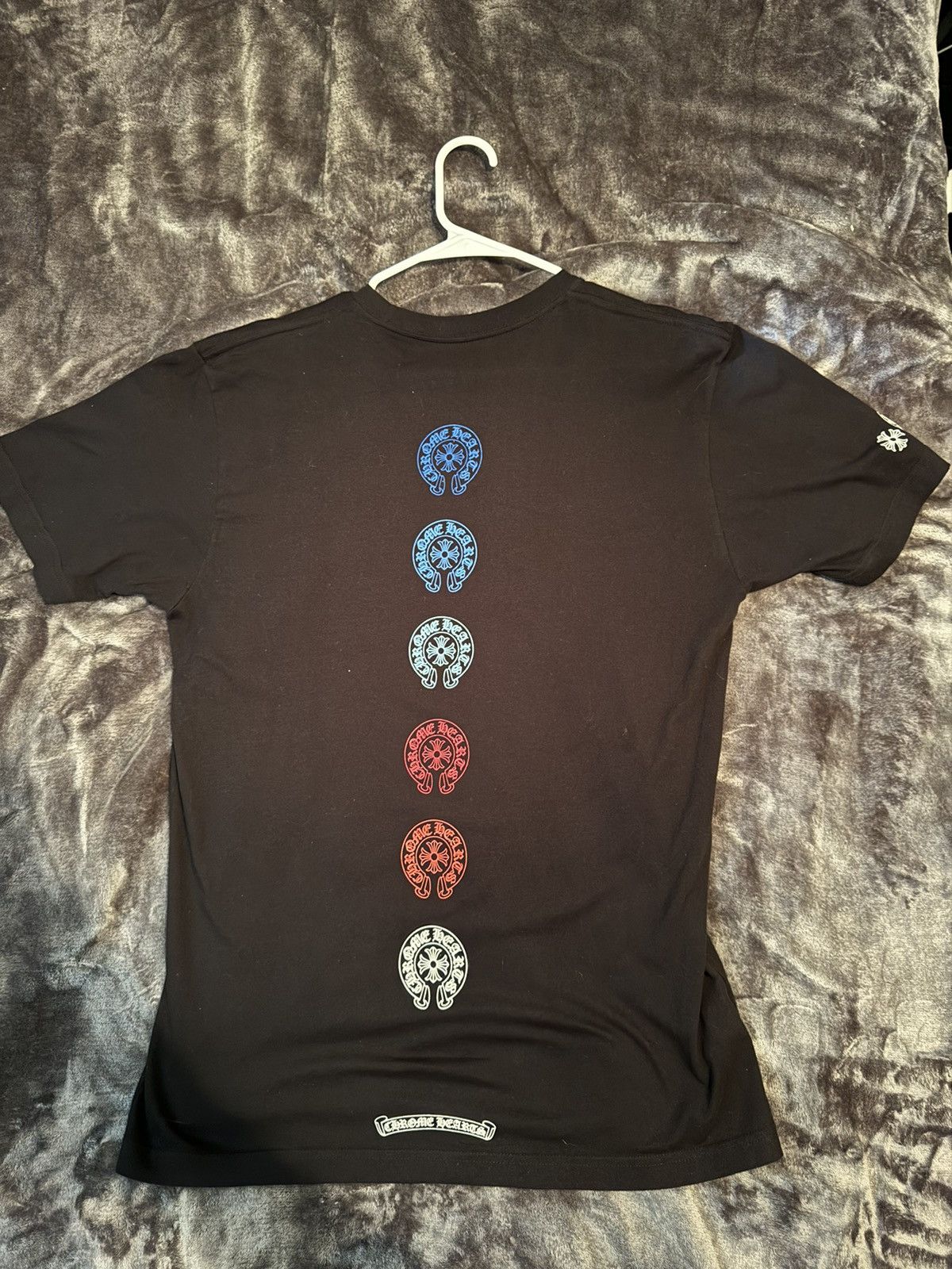 Chrome Hearts Chrome Hearts Multi Color Horse Shoe T-Shirt | Grailed