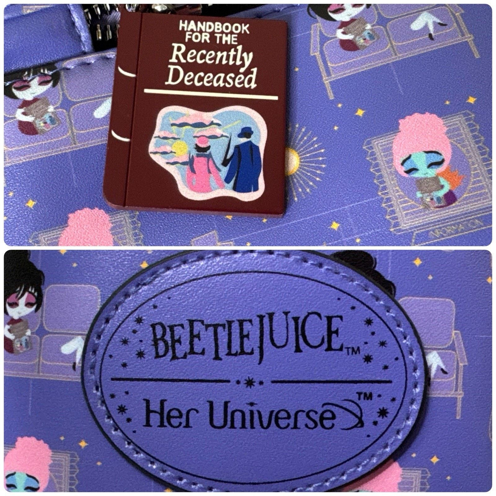 Other BEETLEJUICE Mini Backpack Neitherworld Waiting Room Bag Size ONE SIZE - 9 Thumbnail