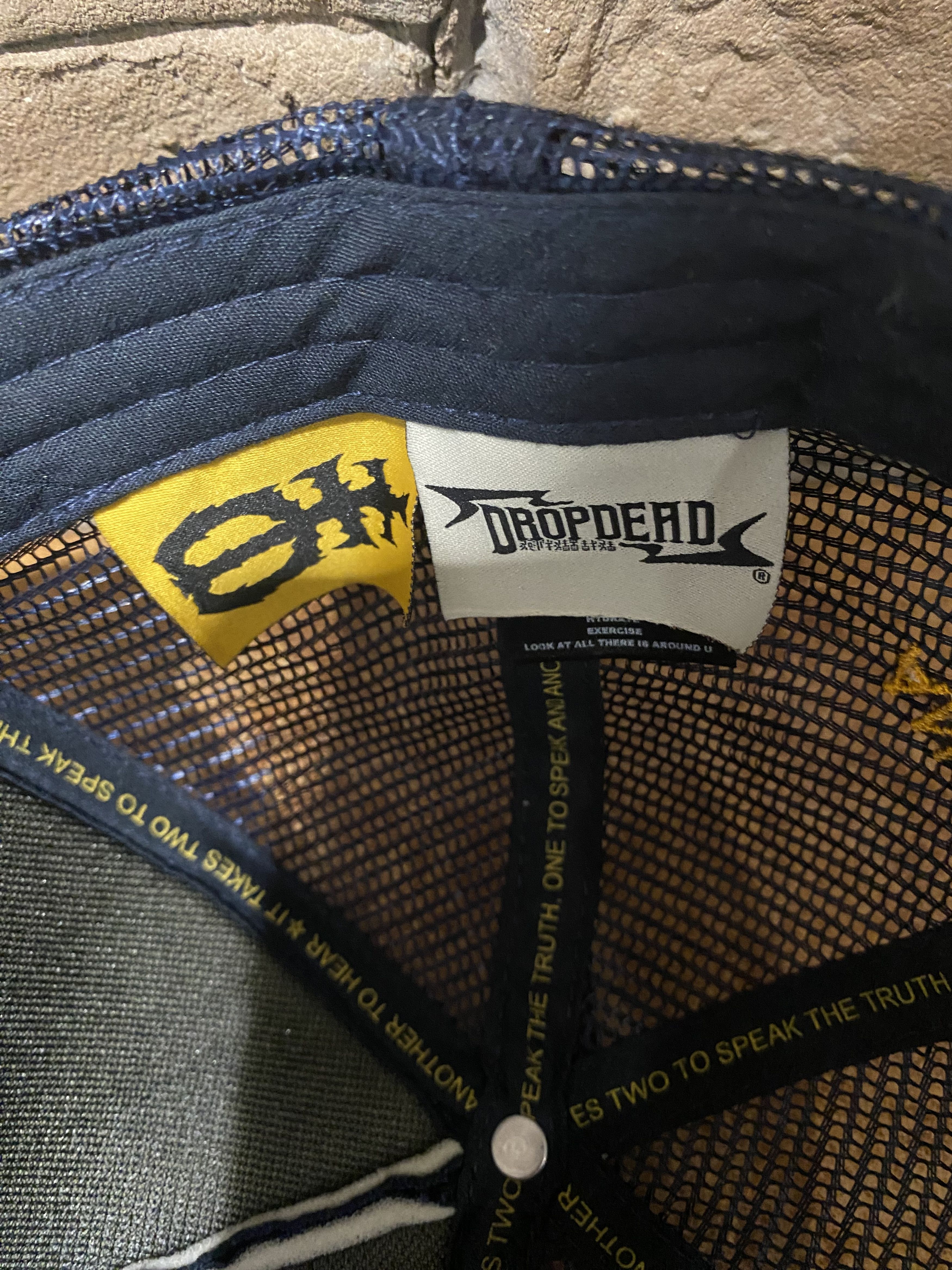 Drop Dead Clothing Drop Dead Angel Slayer Cap Archive Emo Punk Skate Rare Size ONE SIZE - 9 Thumbnail