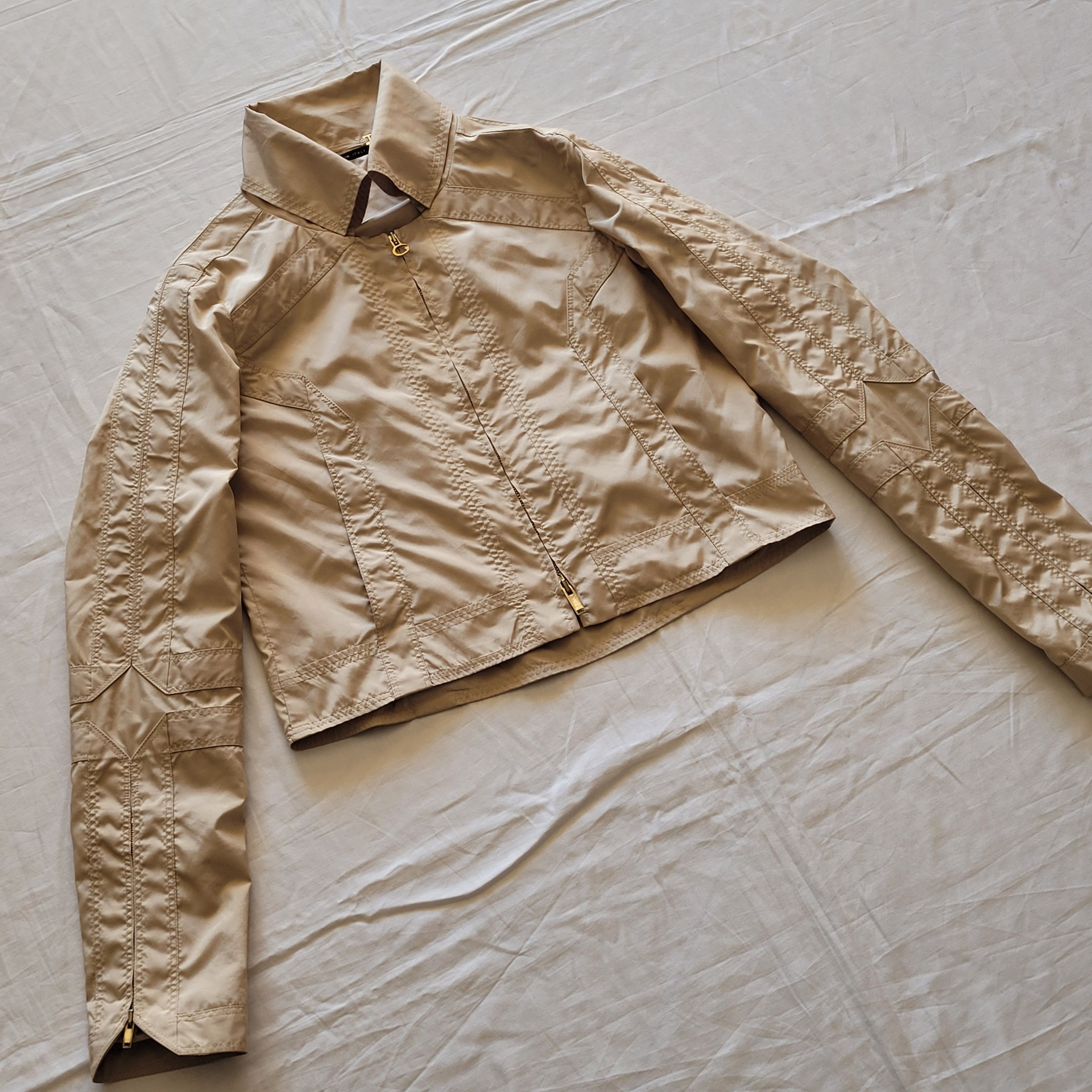 Gucci × Tom Ford Gucci by Tom Ford 2004 thecnical moto jacket Size S / US 4 / IT 40 - 3 Thumbnail