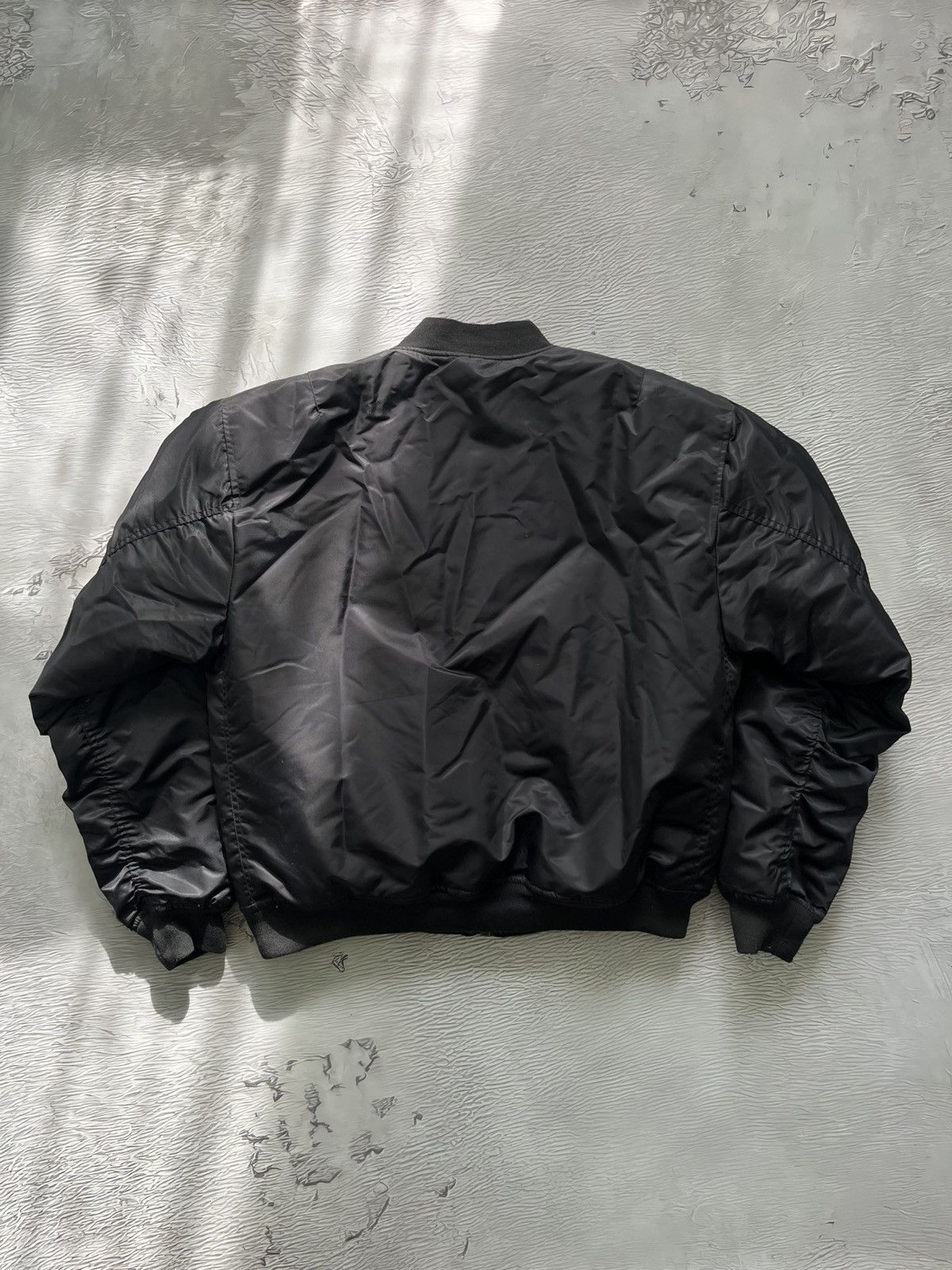 Vintage Vintage Bomber Jacket Black Military Aviator Size US M / EU 48-50 / 2 - 8 Thumbnail