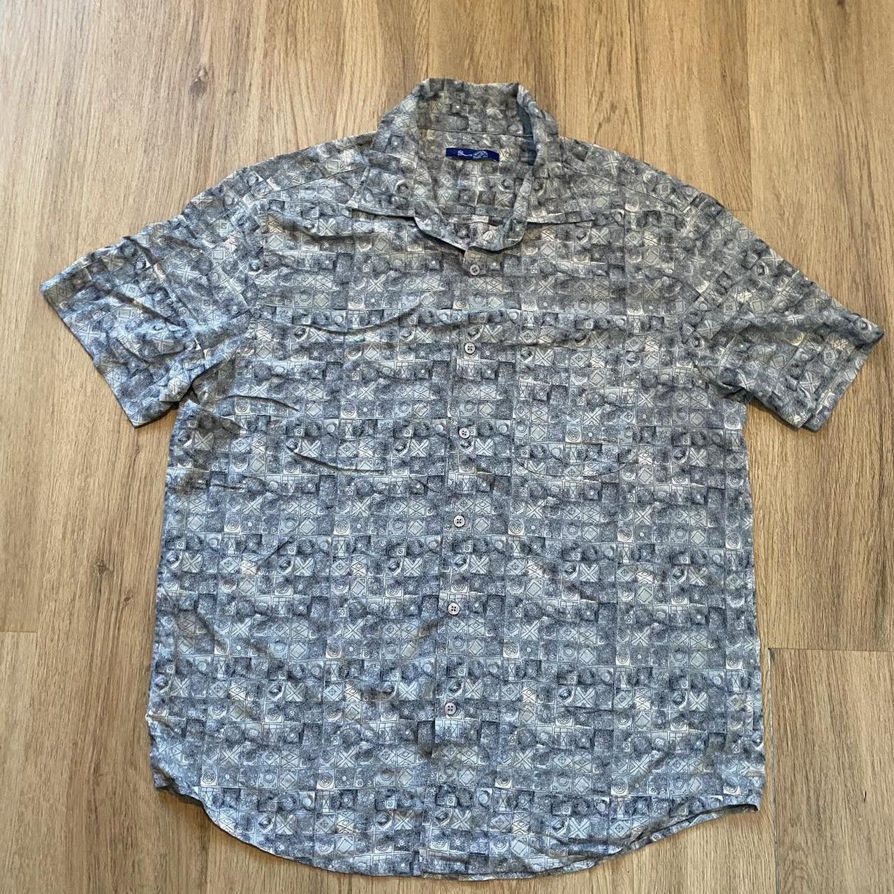 Other Grey short sleeve button up shirt Hawaii Summer Size US L / EU 52-54 / 3 - 1 Thumbnail