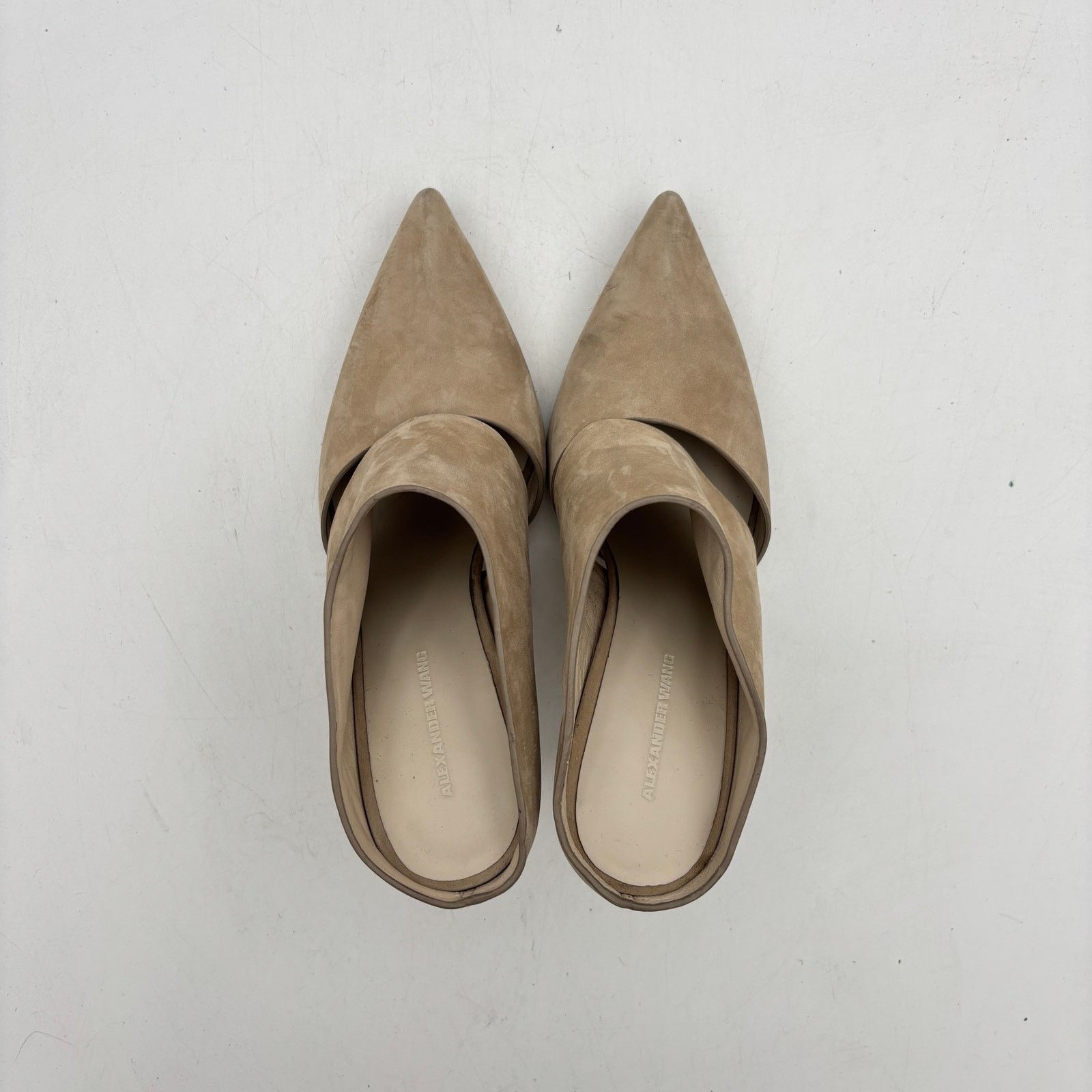Alexander Wang Alexander Wang Dina Nubuck Mules Heels Women's 36 US 6 Size US 6 / IT 36 - 6 Thumbnail